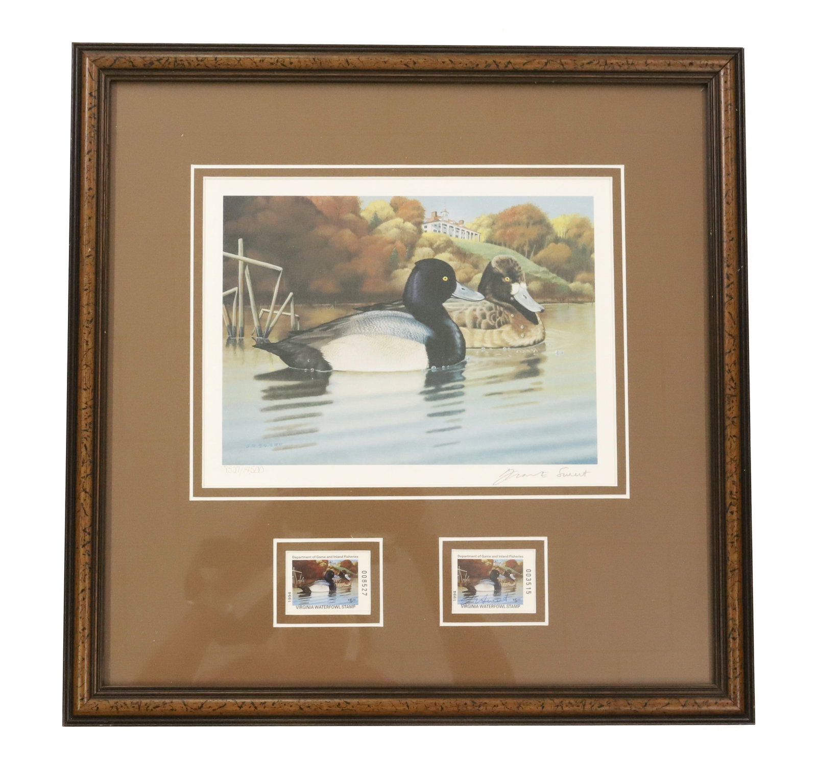1994 F.E. SWEET DUCK PRINT AND STAMPS (1 of 5)