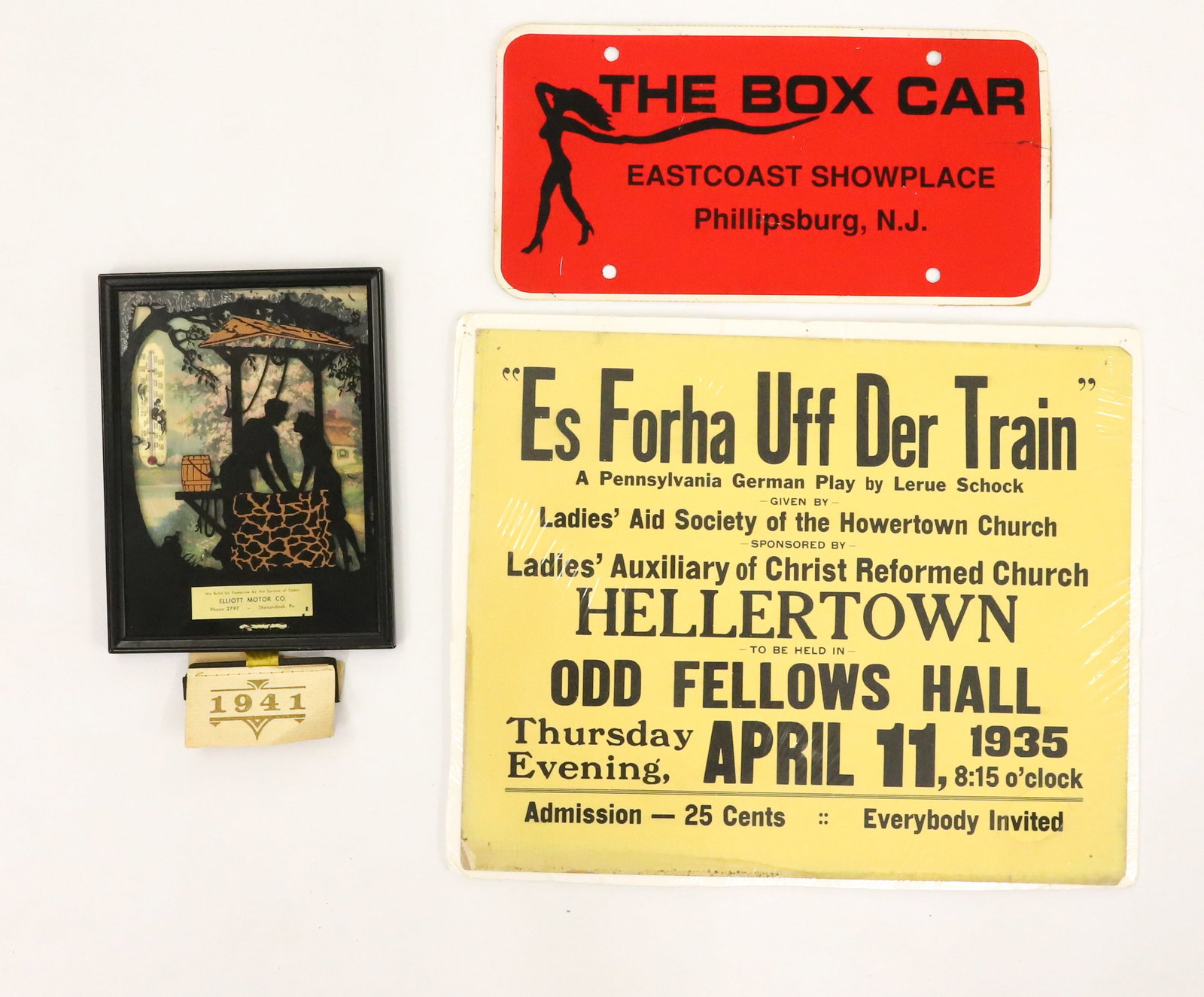 LOT OF ADVERTISING ITEMS (1 of 6)