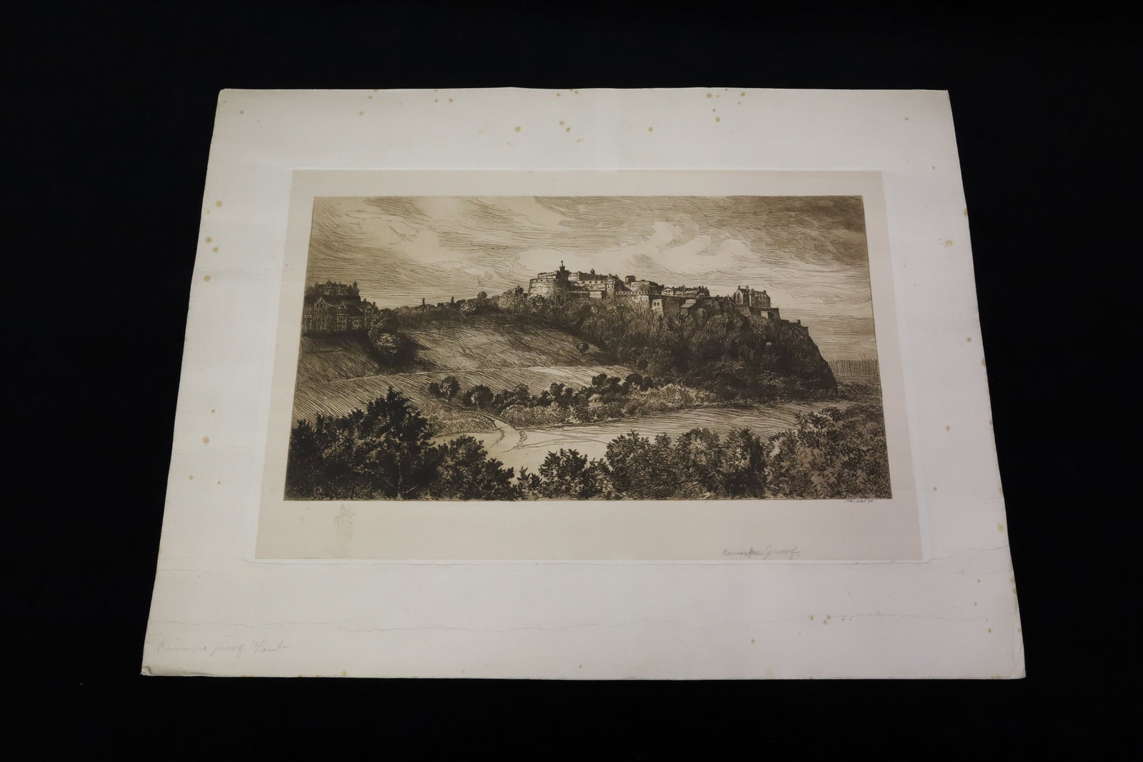 ENGRAVING A.W.SINCLAIR - 2
