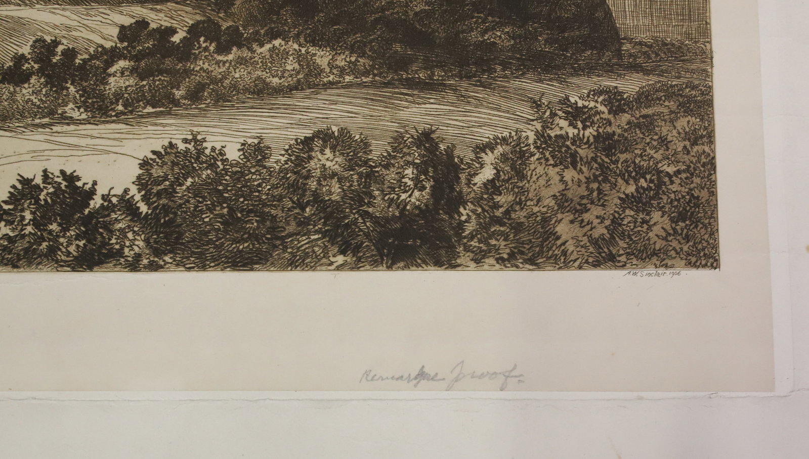 ENGRAVING A.W.SINCLAIR - 3