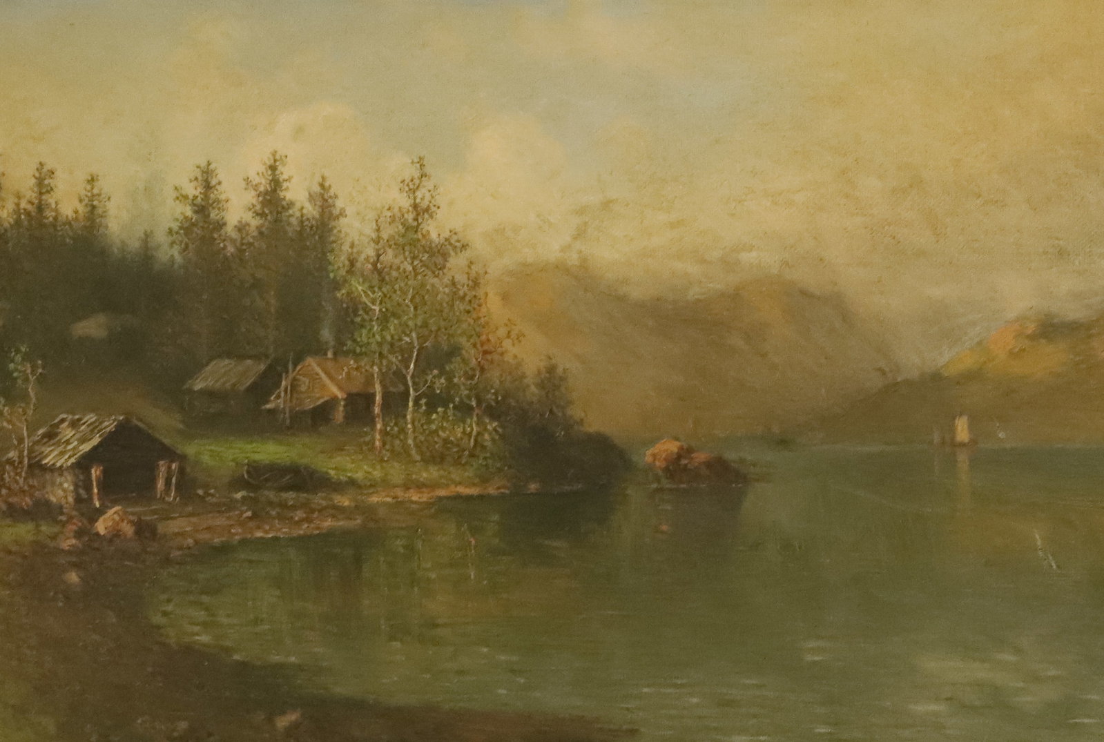 J. HAMMERSTAD OIL ON CANVAS - 2