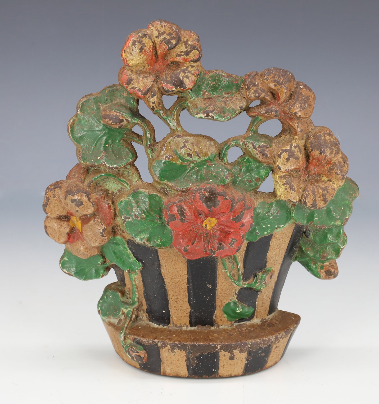 PAINTED CAST IRON DOORSTOP (1 of 4)