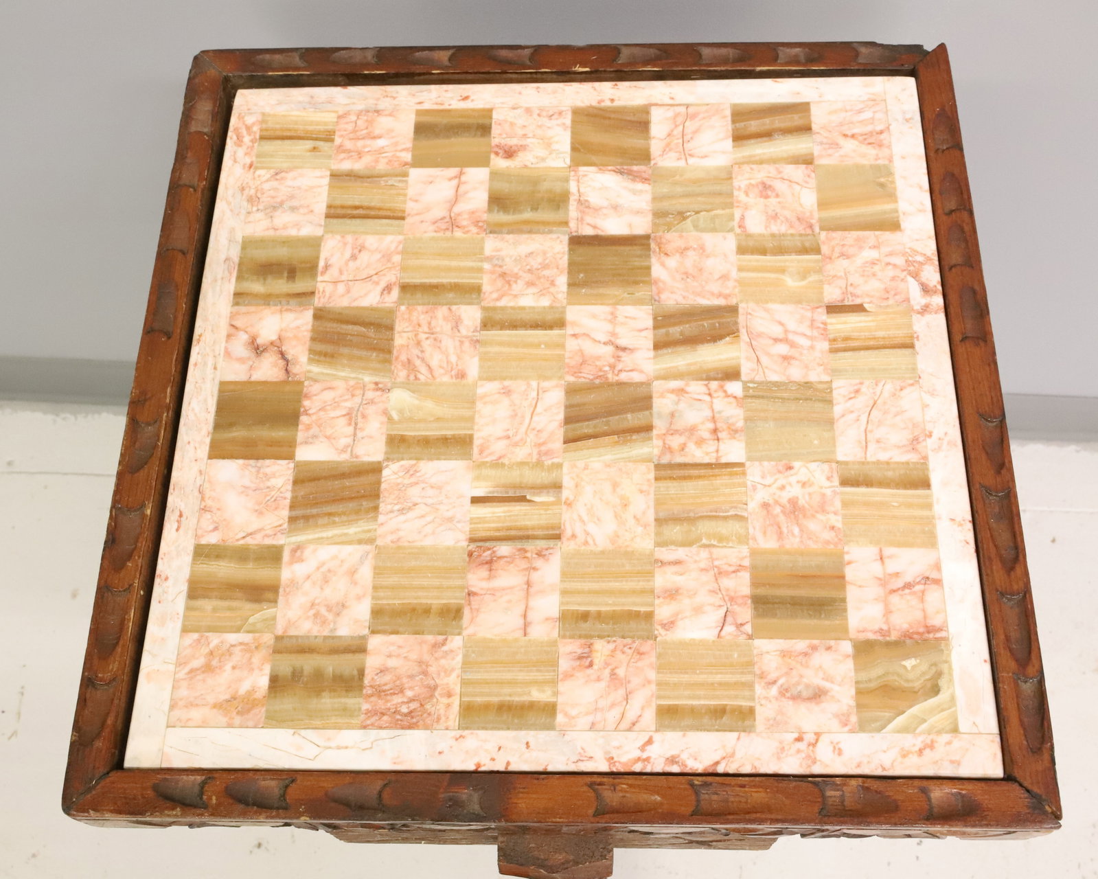 CARVED GAMING TABLE - 3