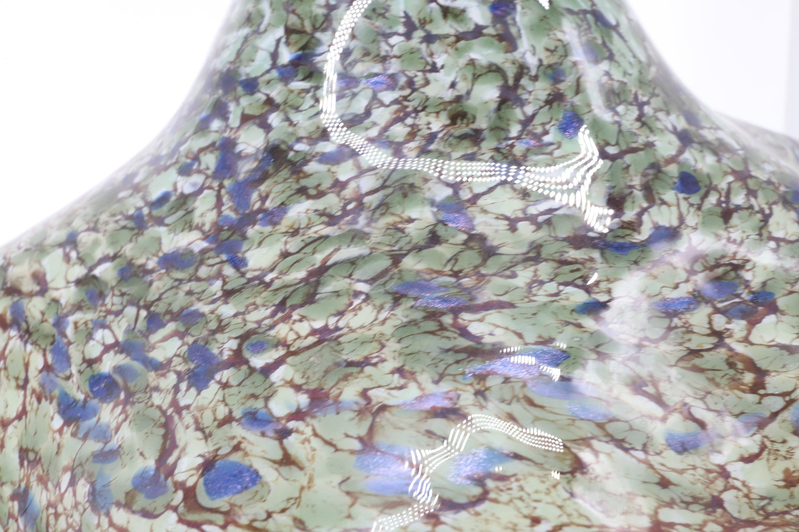CONTEMPORARY ART GLASS TABLE LAMP - 3