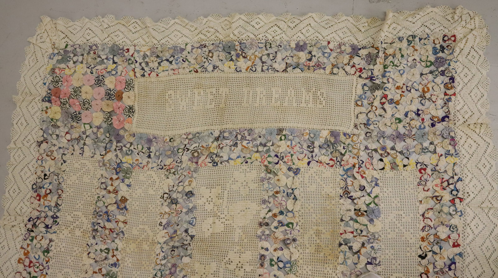 CROCHET SINGLE BED SPREAD - 2