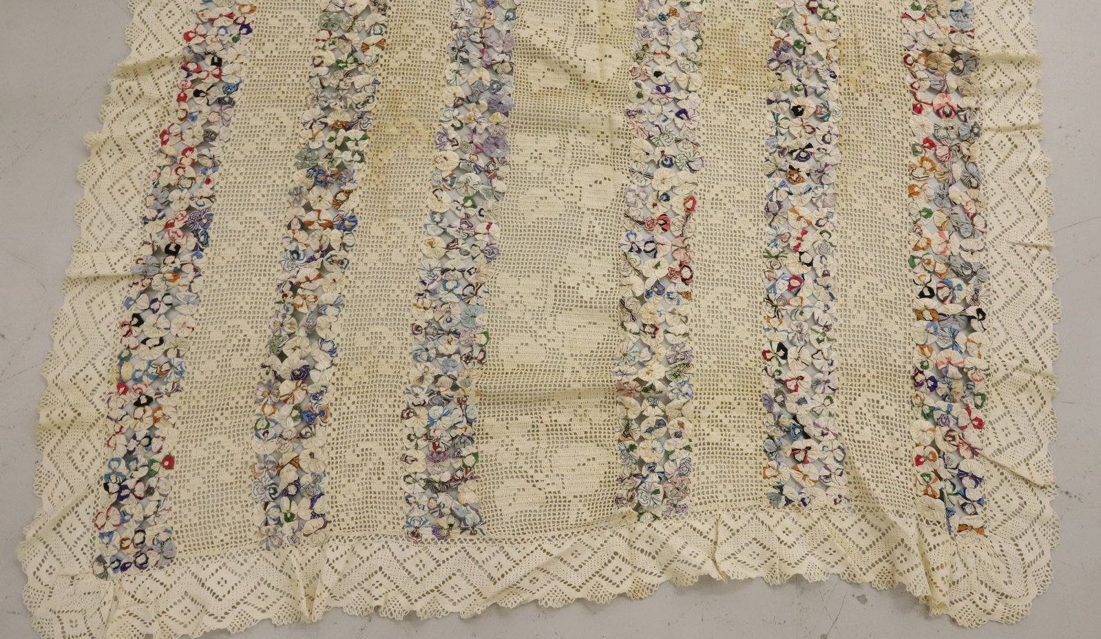 CROCHET SINGLE BED SPREAD - 4