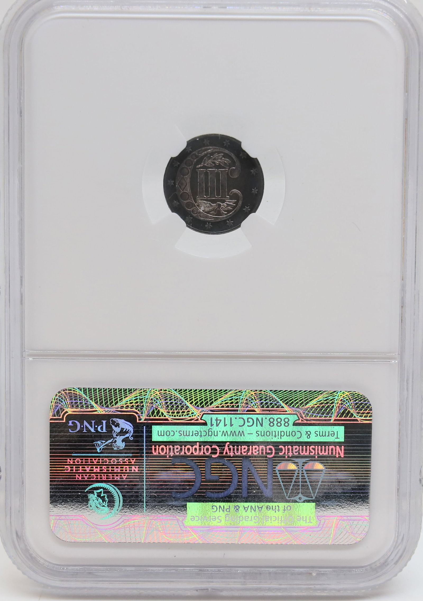 1871 3 CENT SILVER - 2