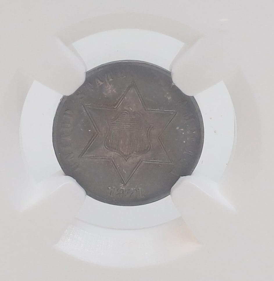 1871 3 CENT SILVER - 3