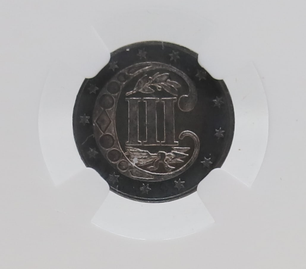 1871 3 CENT SILVER - 4