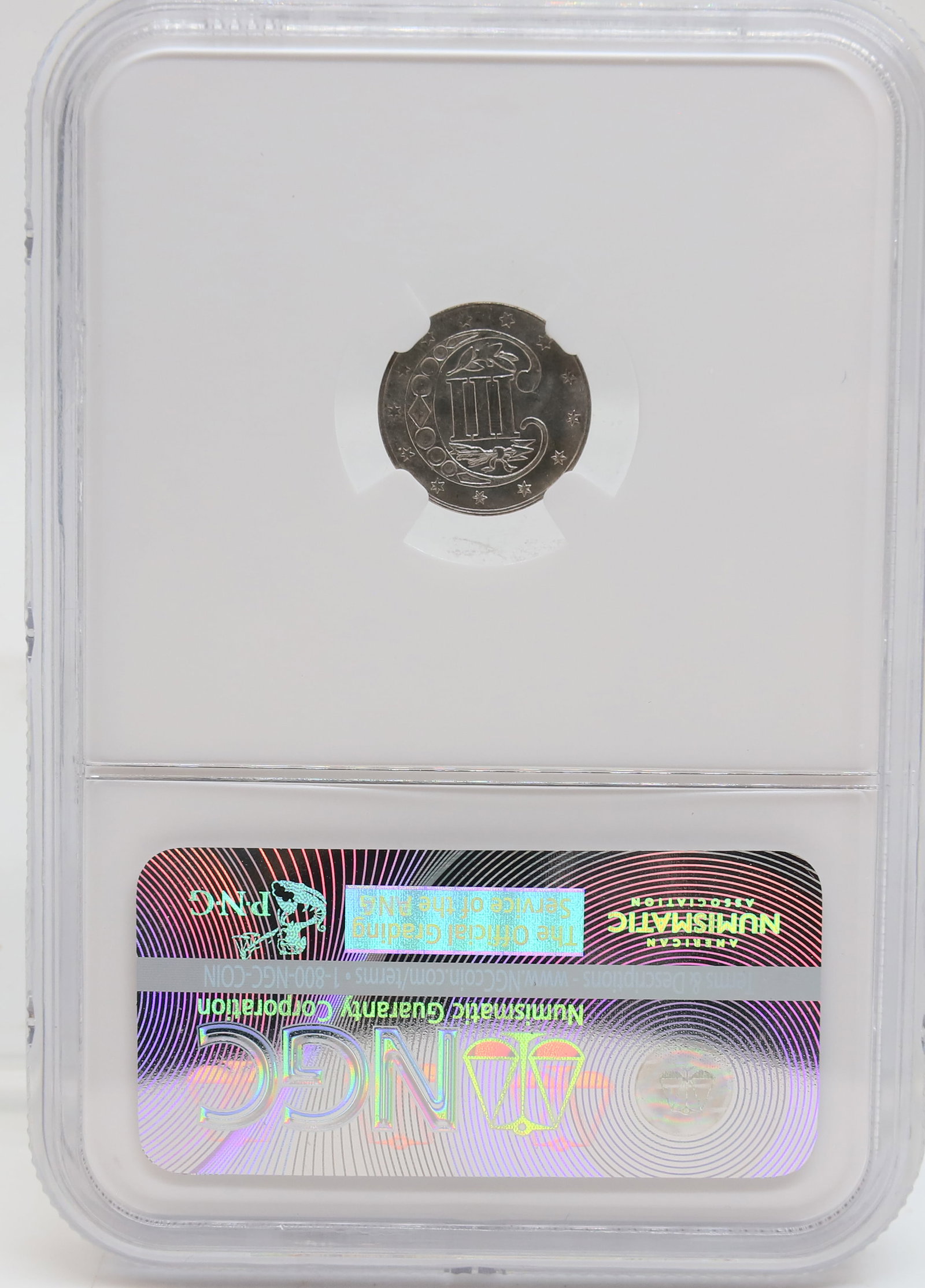 1861 3 CENT SILVER - 2
