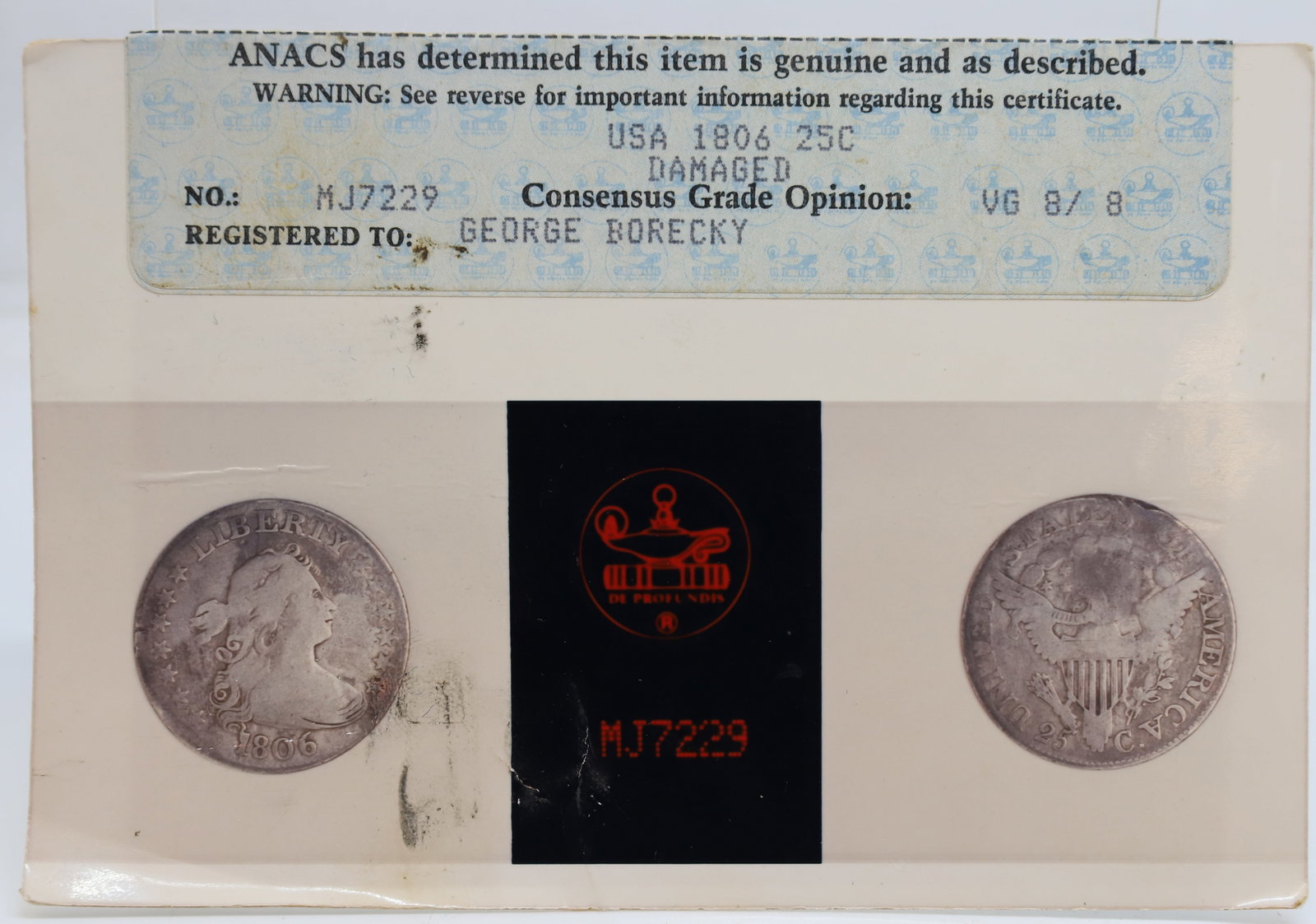 1806 U.S. QUARTER - 4