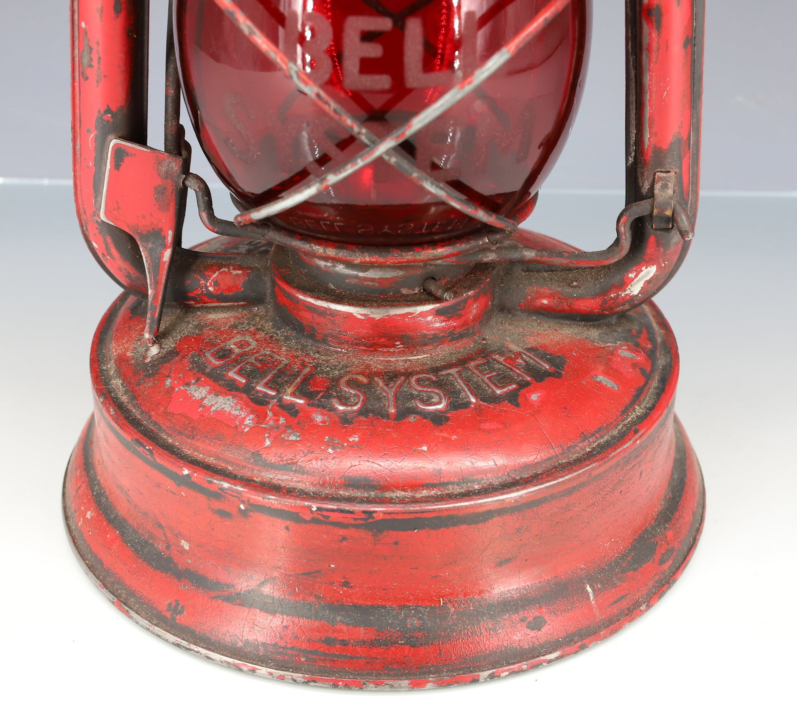 BELL SYSTEM PAINTED LANTERN - 2