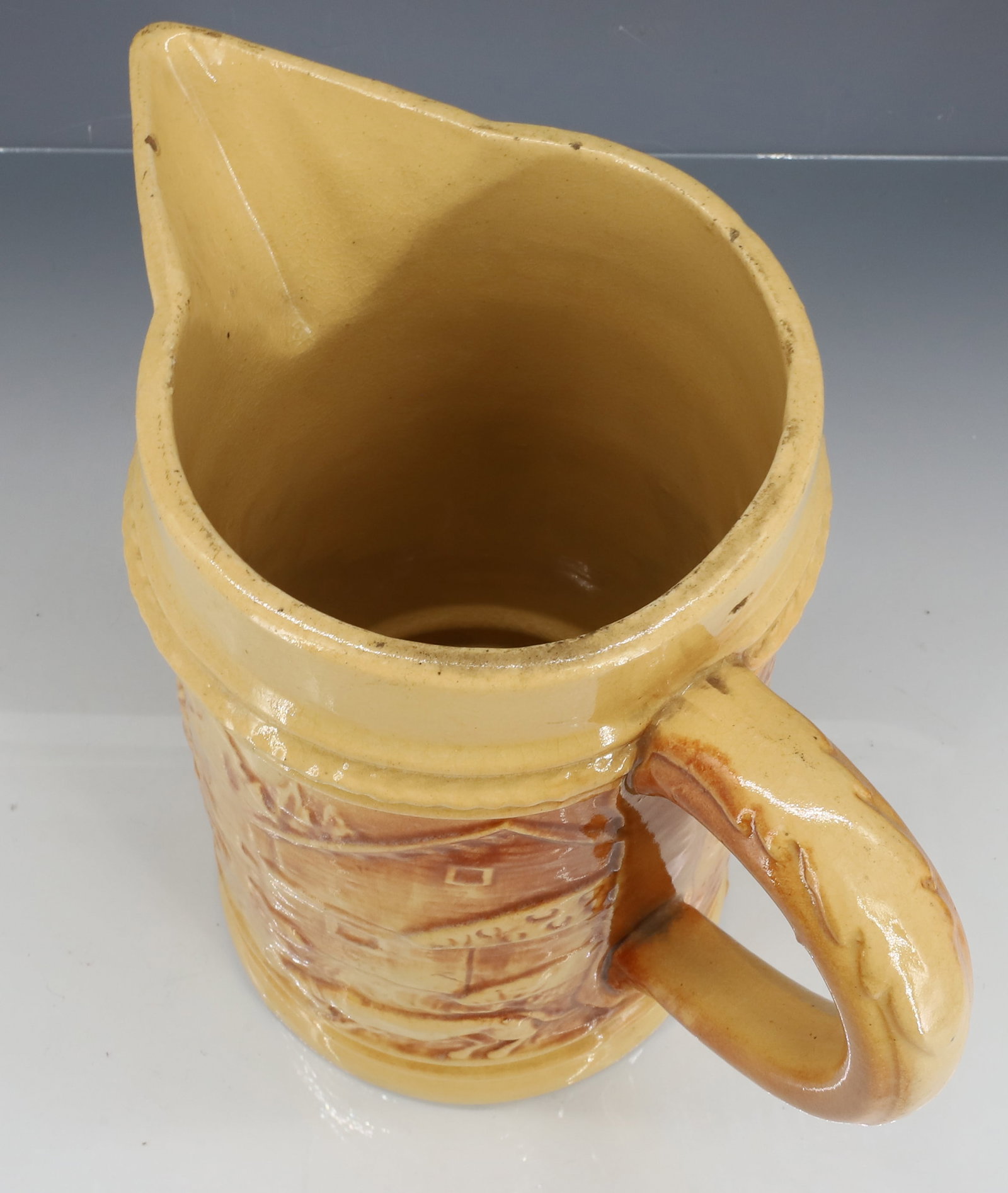 POTTERY BOWLS AND PITCHER - 6