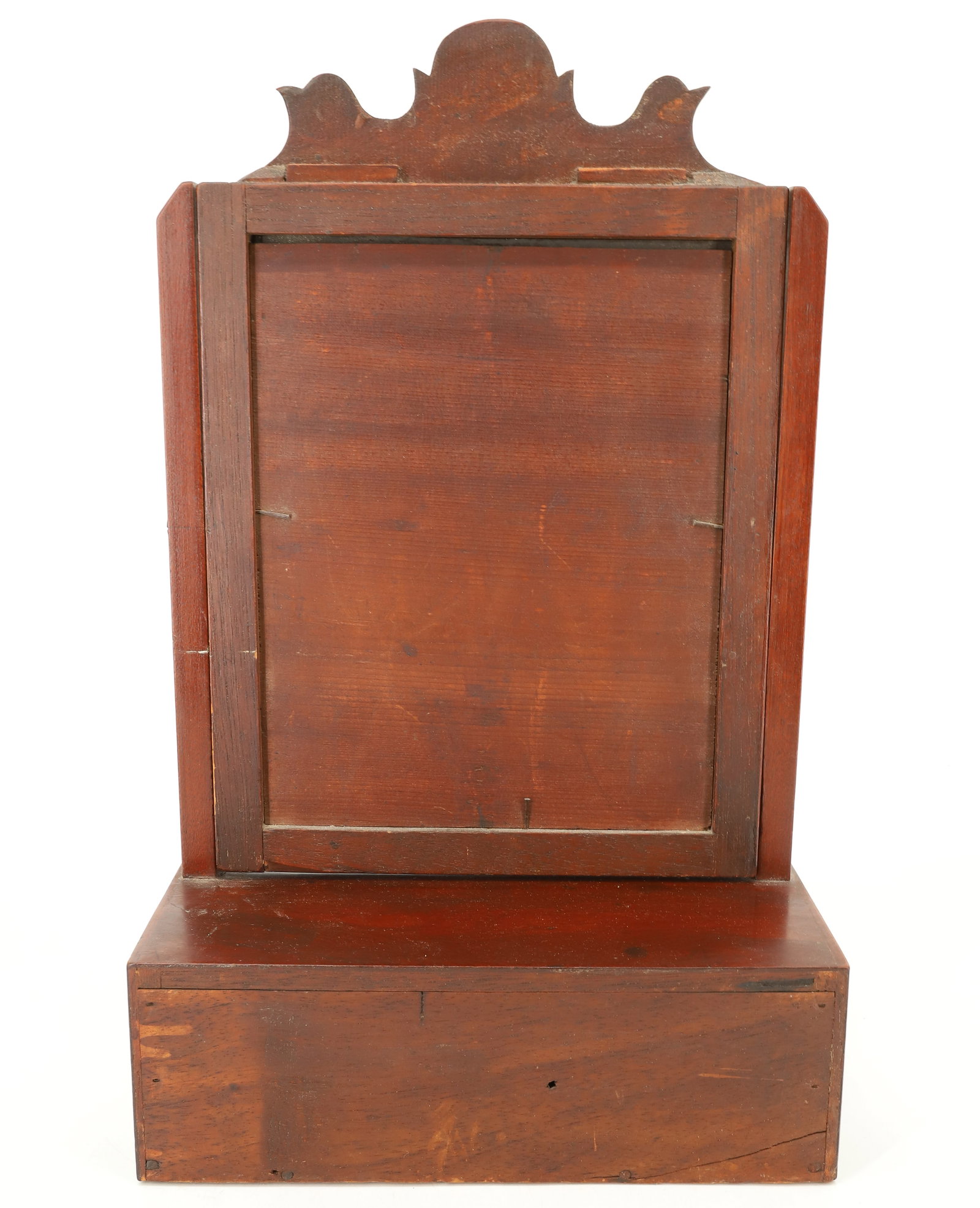 19TH C. SHAVING MIRROR - 4