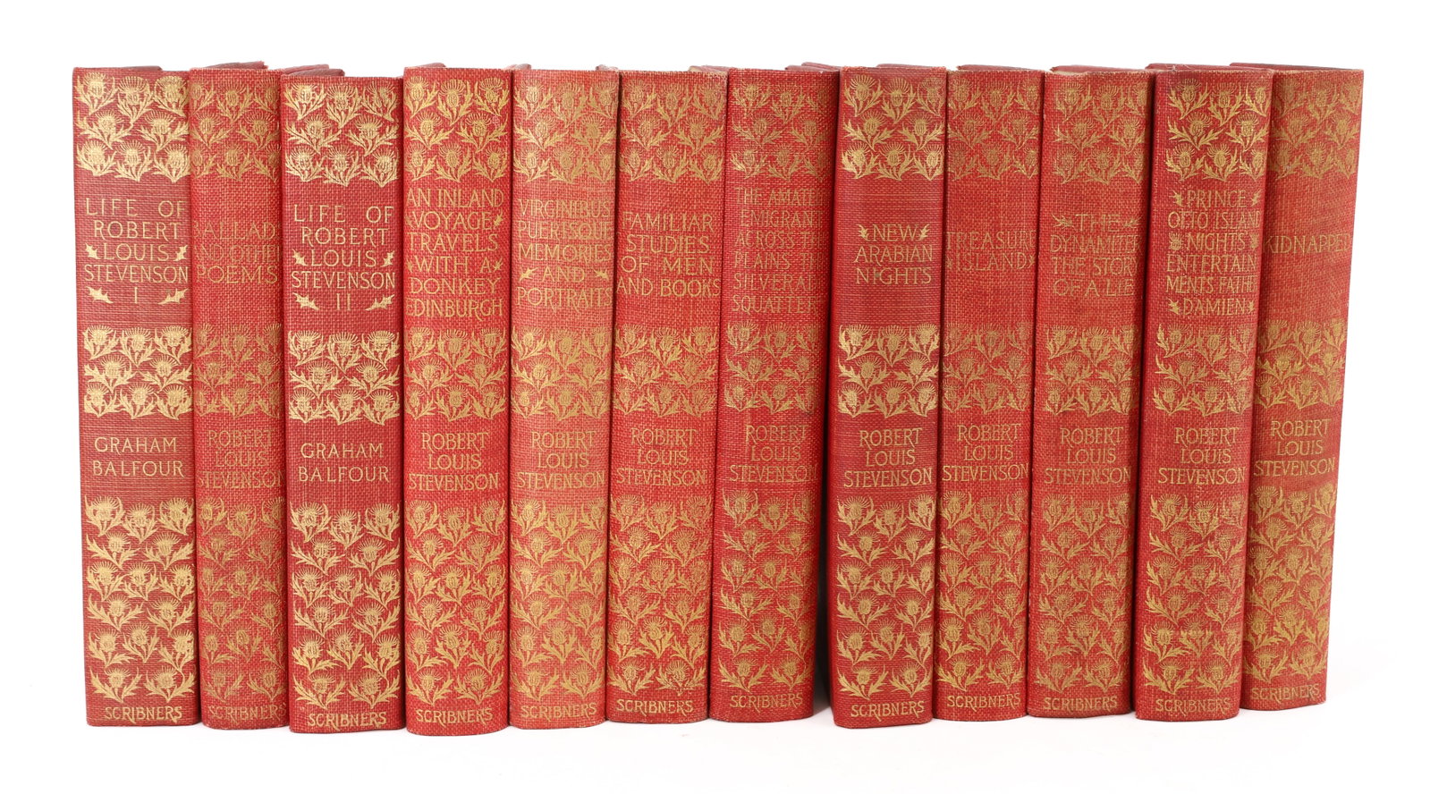 (27) VOLUMES OF ROBERT LOUIS STEVENSON (1 of 5)