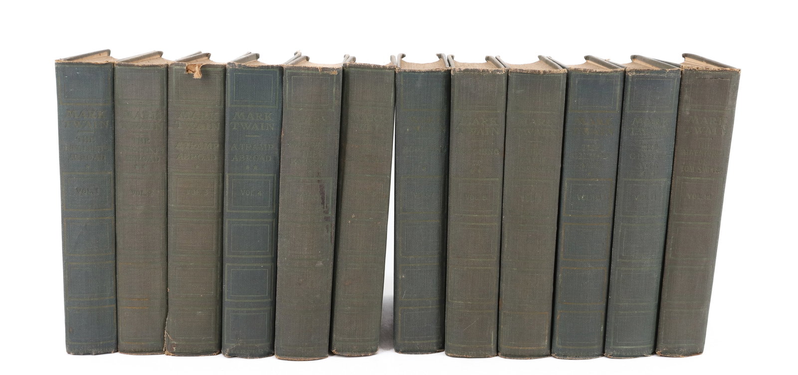 (23) VOLUMES "THE WRITINGS OF MARK TWAIN" (1 of 6)