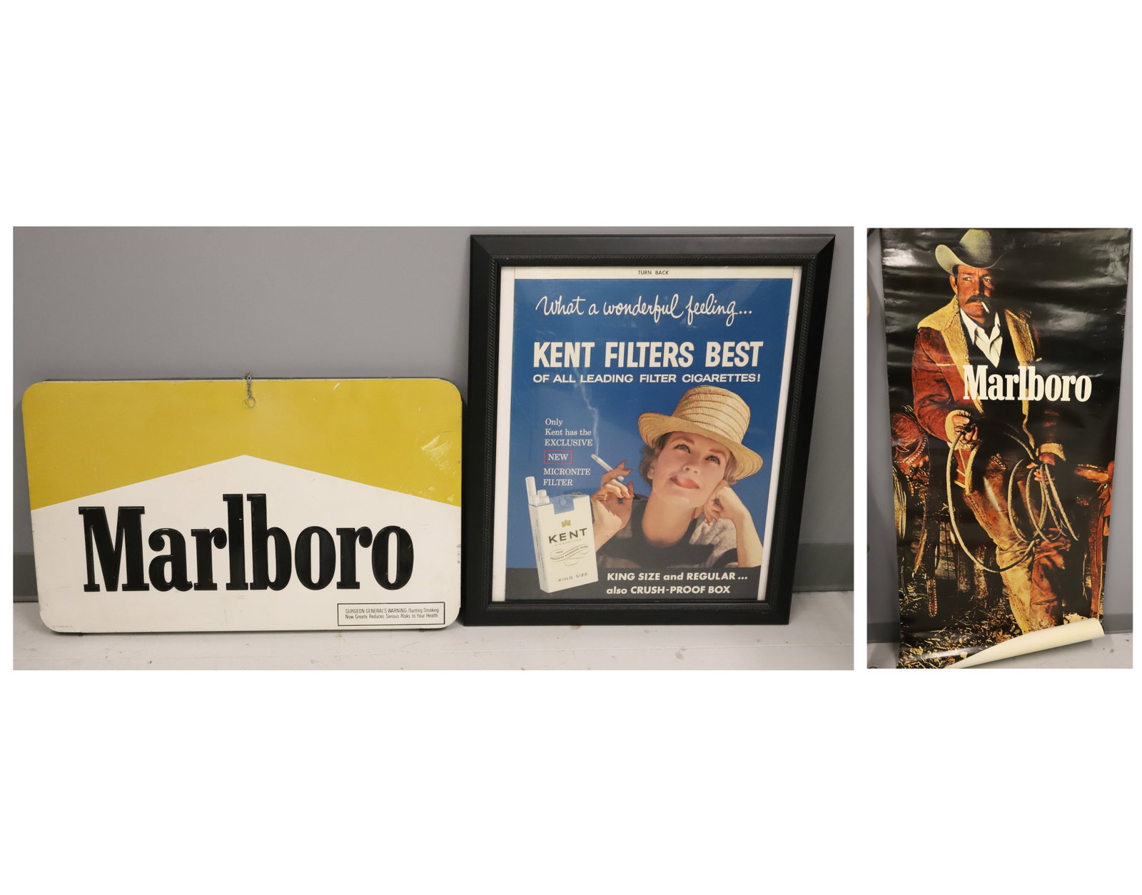 LOT OF (3) CIGARETTE ADVERTISERS (1 of 8)