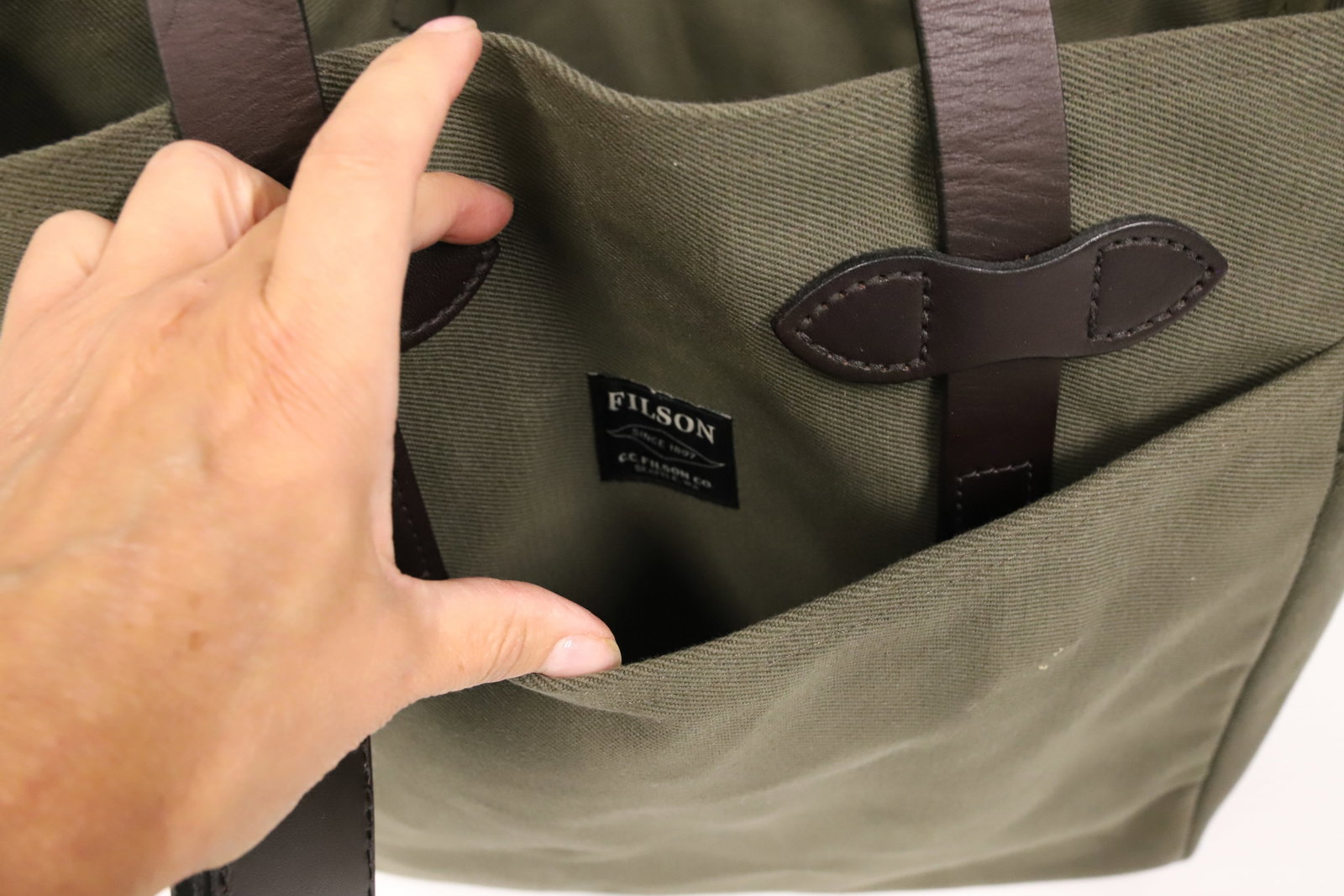 FILSON HANDLED TOTE - 2