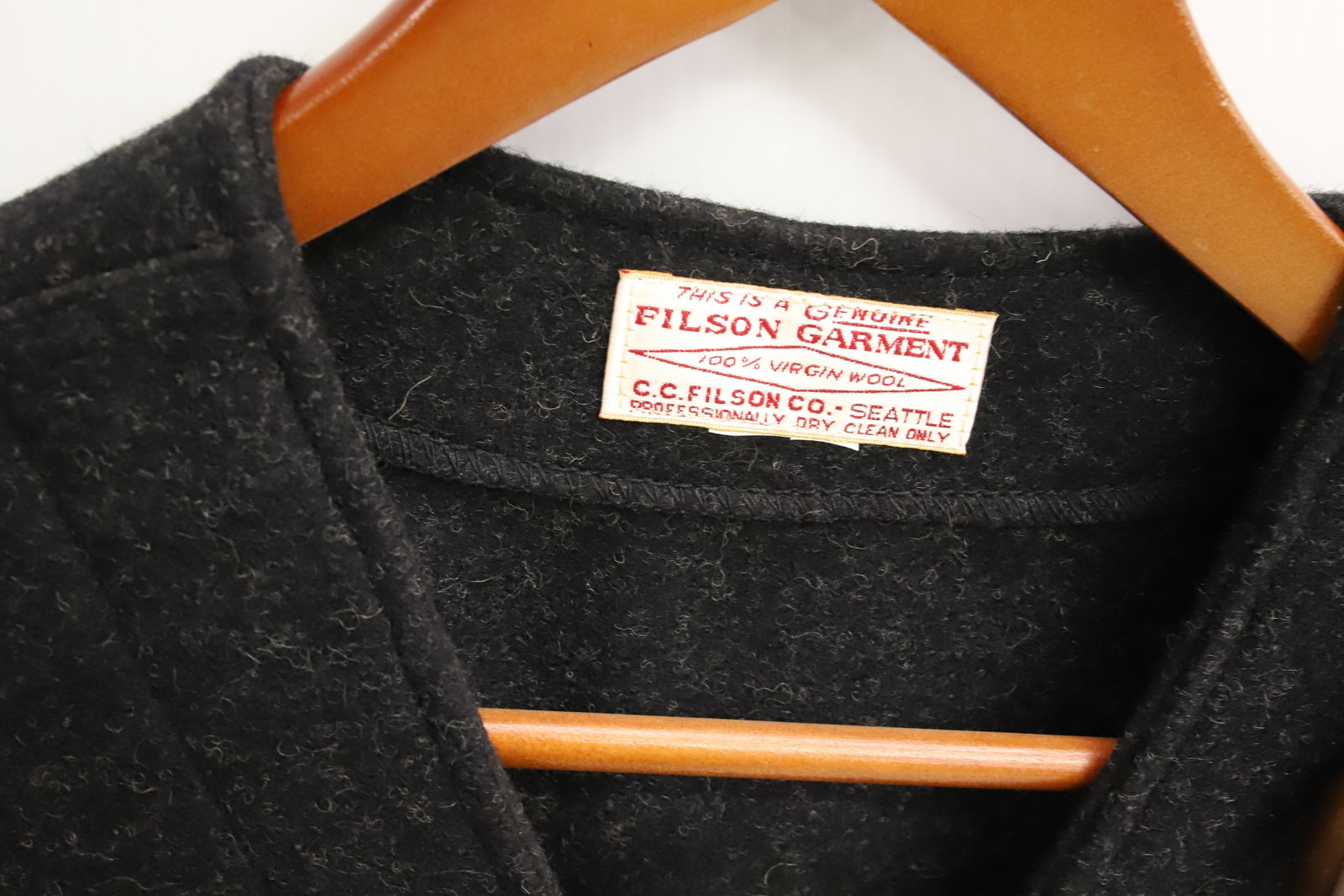 (3) FILSON WOOL VESTS - 3