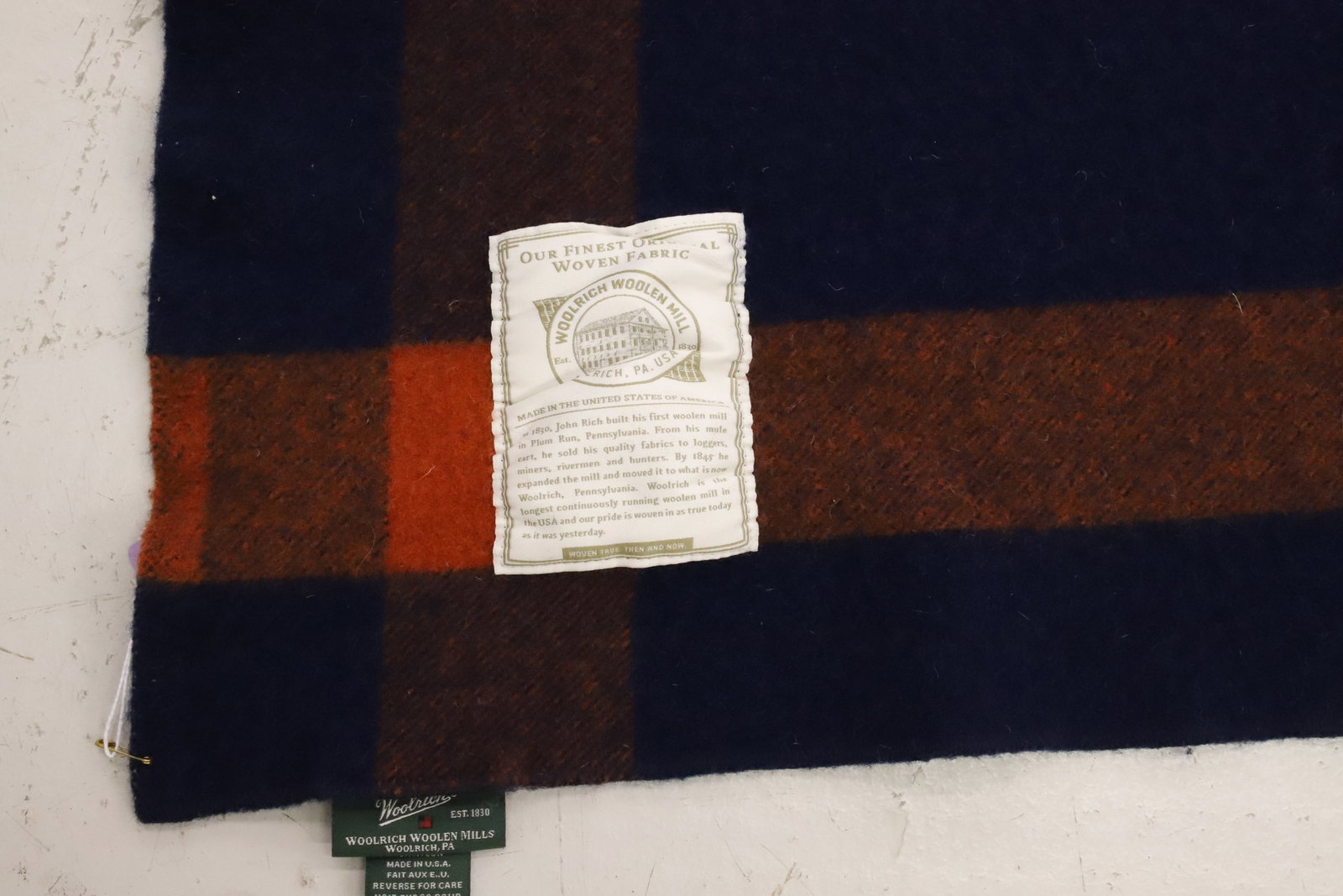 (2) WOOLRICH WOOL BLANKETS - 9