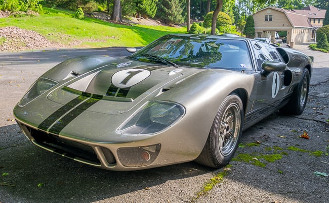 2007 SUPERFORMANCE GT40 MKII: 19,685 MILES, VIN# ME6393, ROUSCH V8, MANUAL TRANSMISSION, GRAY OVER BLACK LEATHER INTERIOR, A FINE RECREATION OF FORD'S LEGENDARY ENDURANCE RACING ICON WITH AUTHENTIC STYLING, PERFORMANCE, COMFORT, A