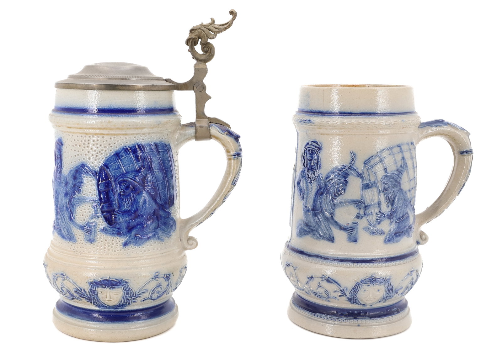 (2) WHITE'S UTICA STONEWARE MUGS (1 of 9)