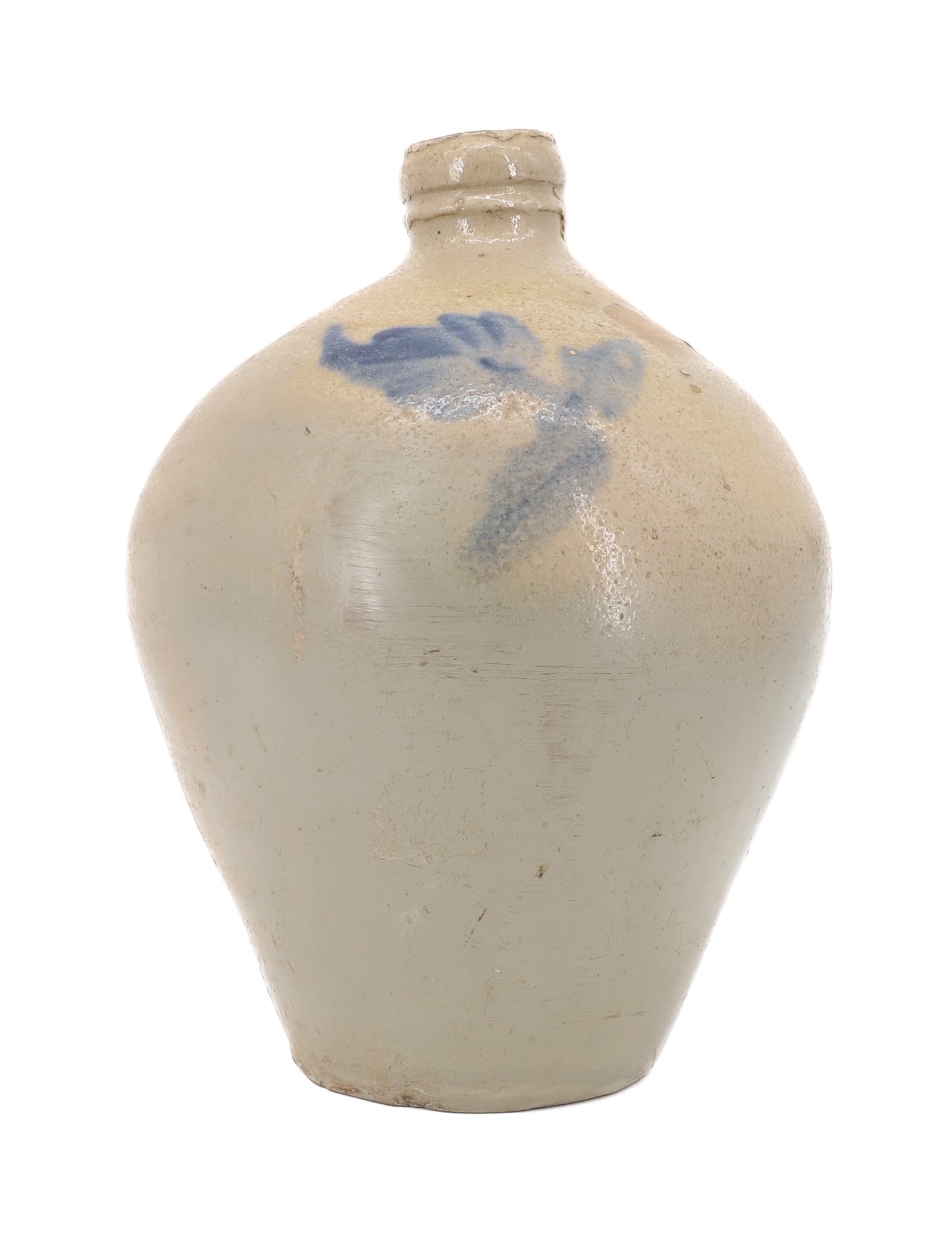 BLUE DECORATED OVOID JUG (1 of 6)