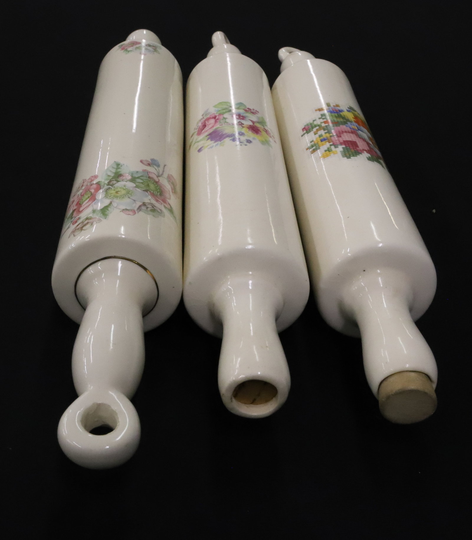 (3) CERAMIC ROLLING PINS - 2