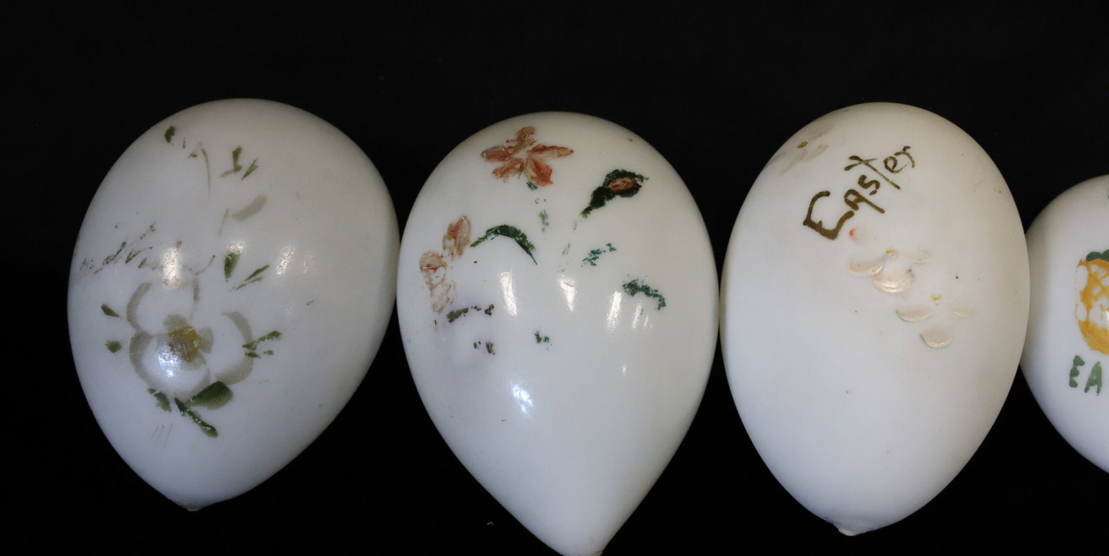 (6) BLOWN GLASS EASTER EGGS - 2