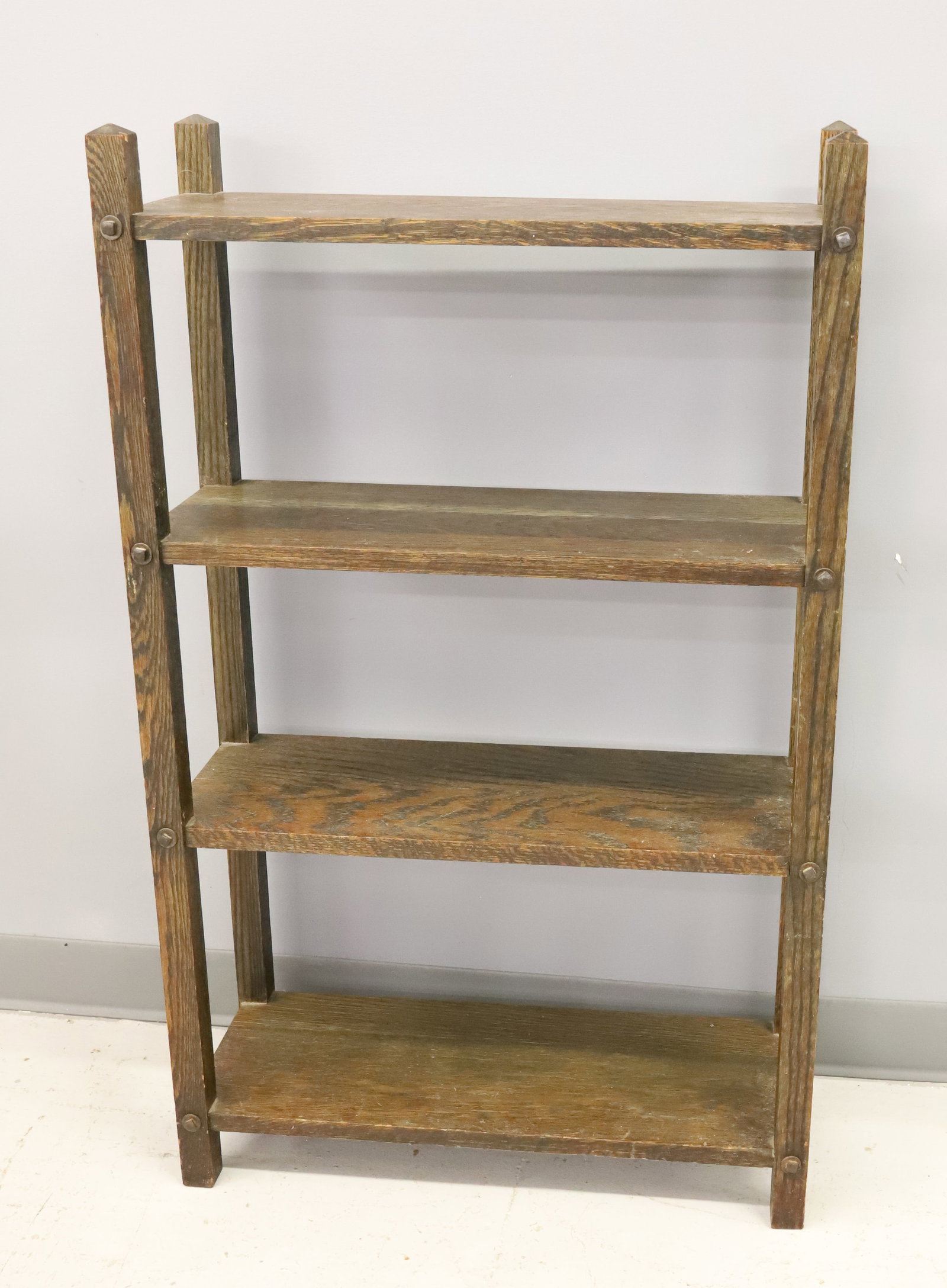 ARTS AND CRAFT BOOKSHELF, LESTERSHIRE (1 of 7)