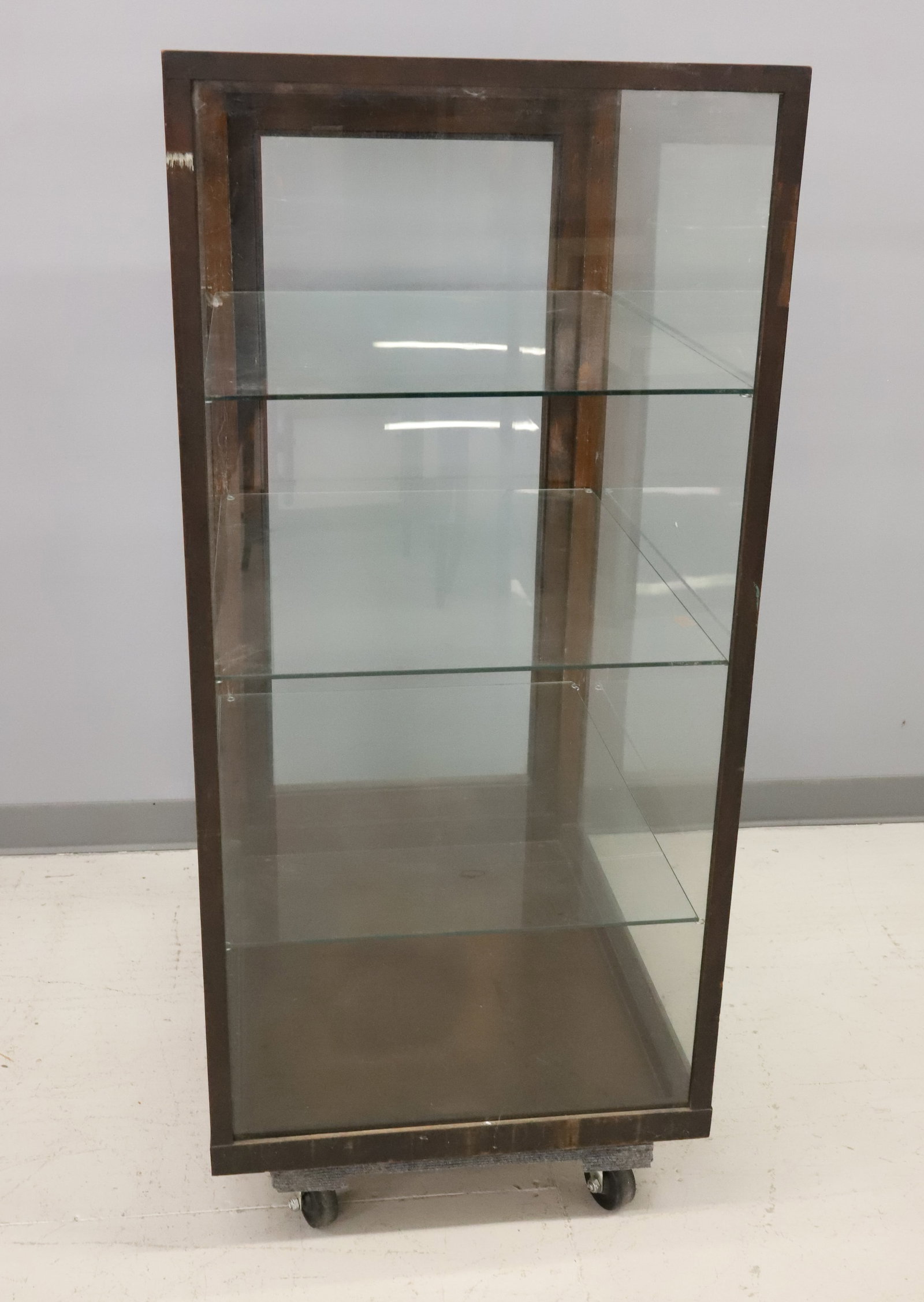 LARGE GLASS DISPLAY CASE - 2