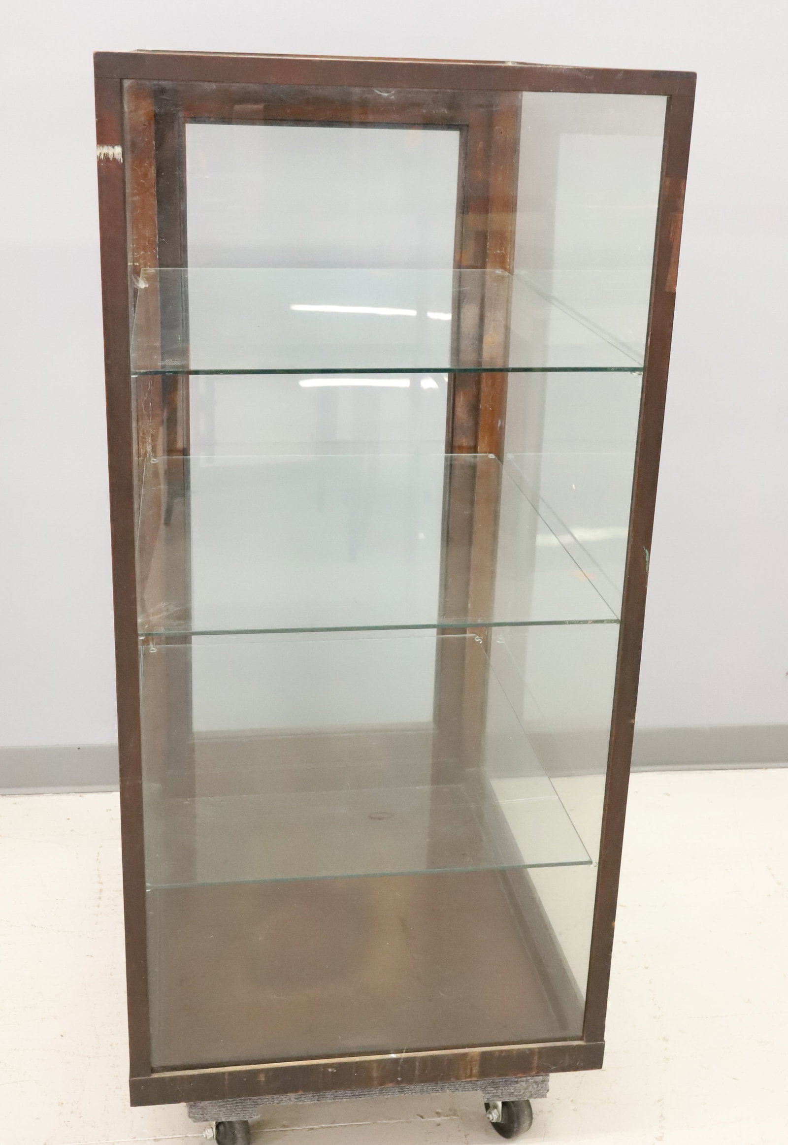 LARGE GLASS DISPLAY CASE - 3