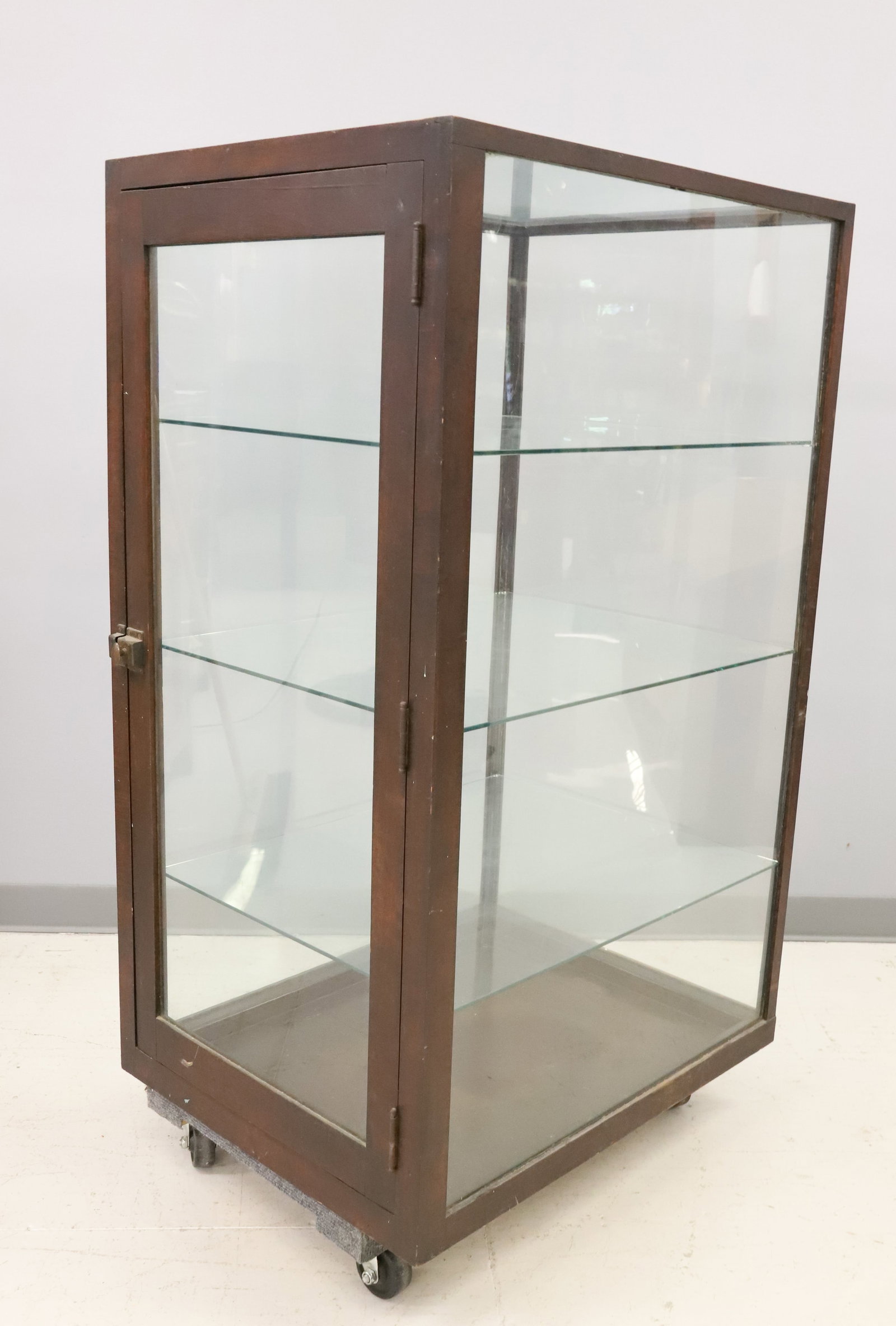 LARGE GLASS DISPLAY CASE - 5