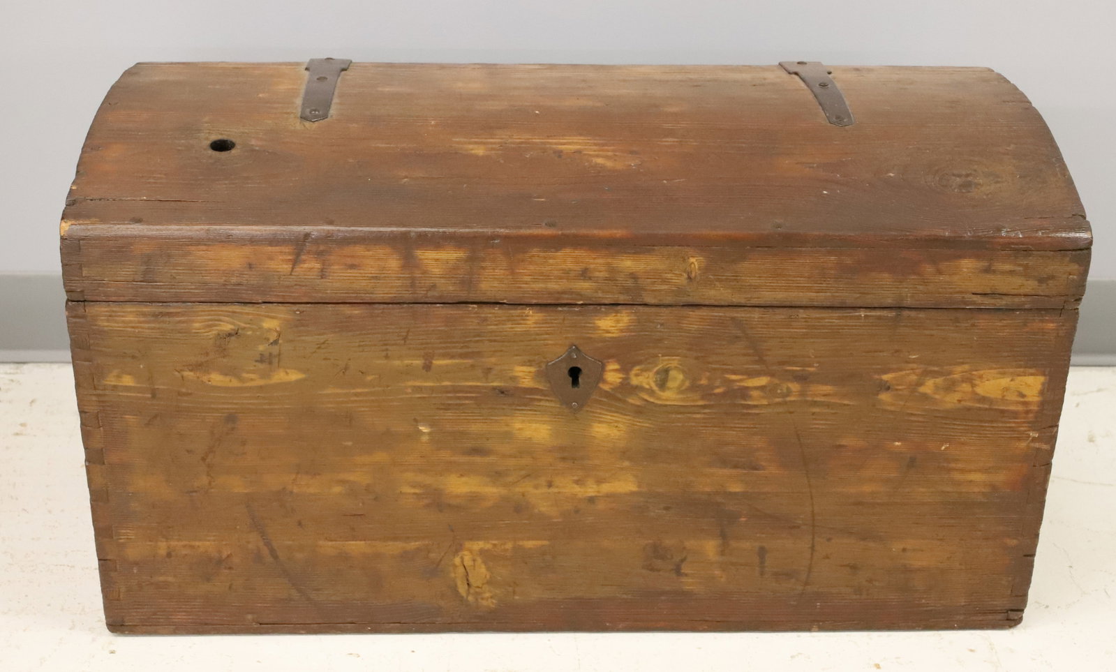 19TH C. DOVETAILED CHEST (1 of 7)