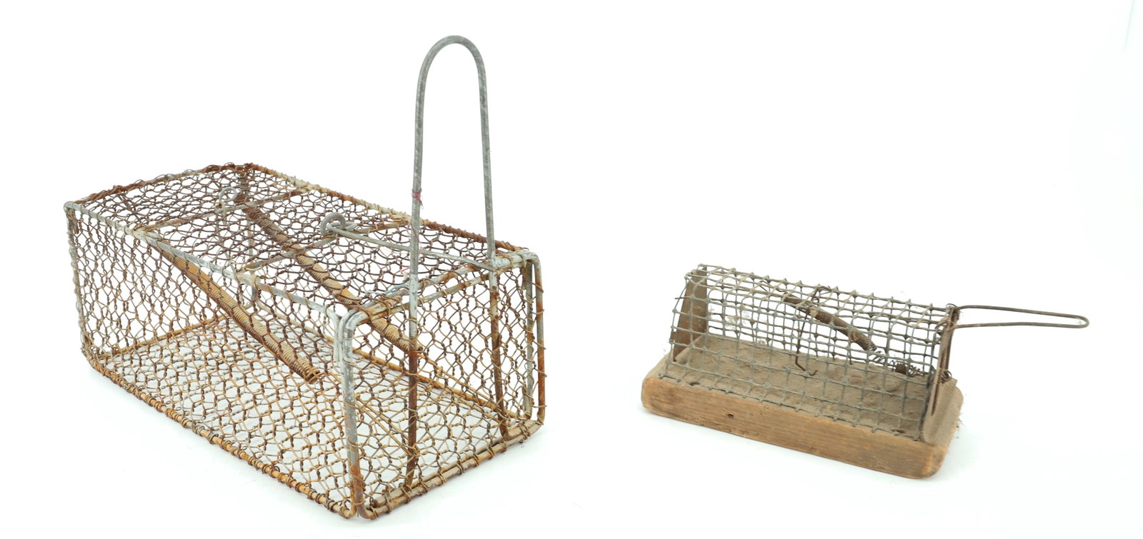 (2) WIRE MOUSE TRAPS