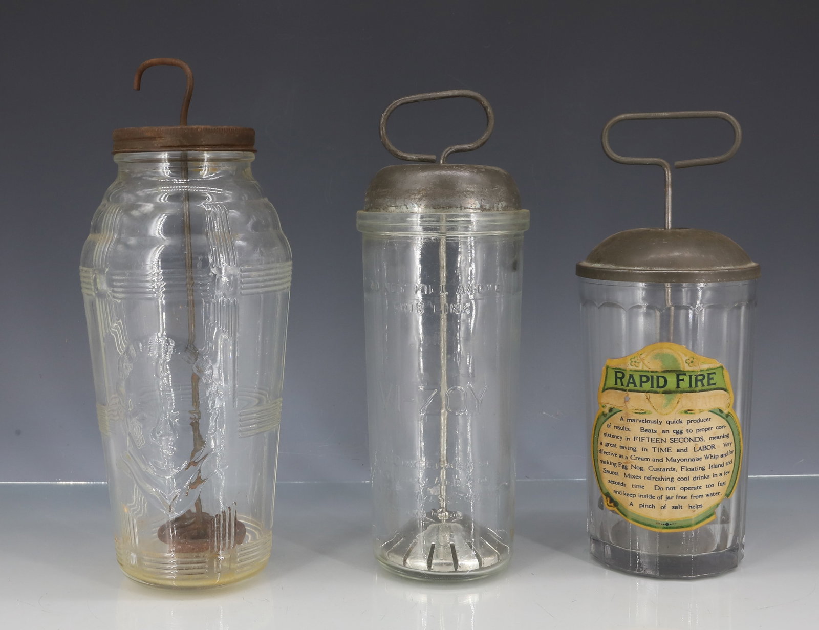 (3) GLASS KITCHEN MIXERS (1 of 5)