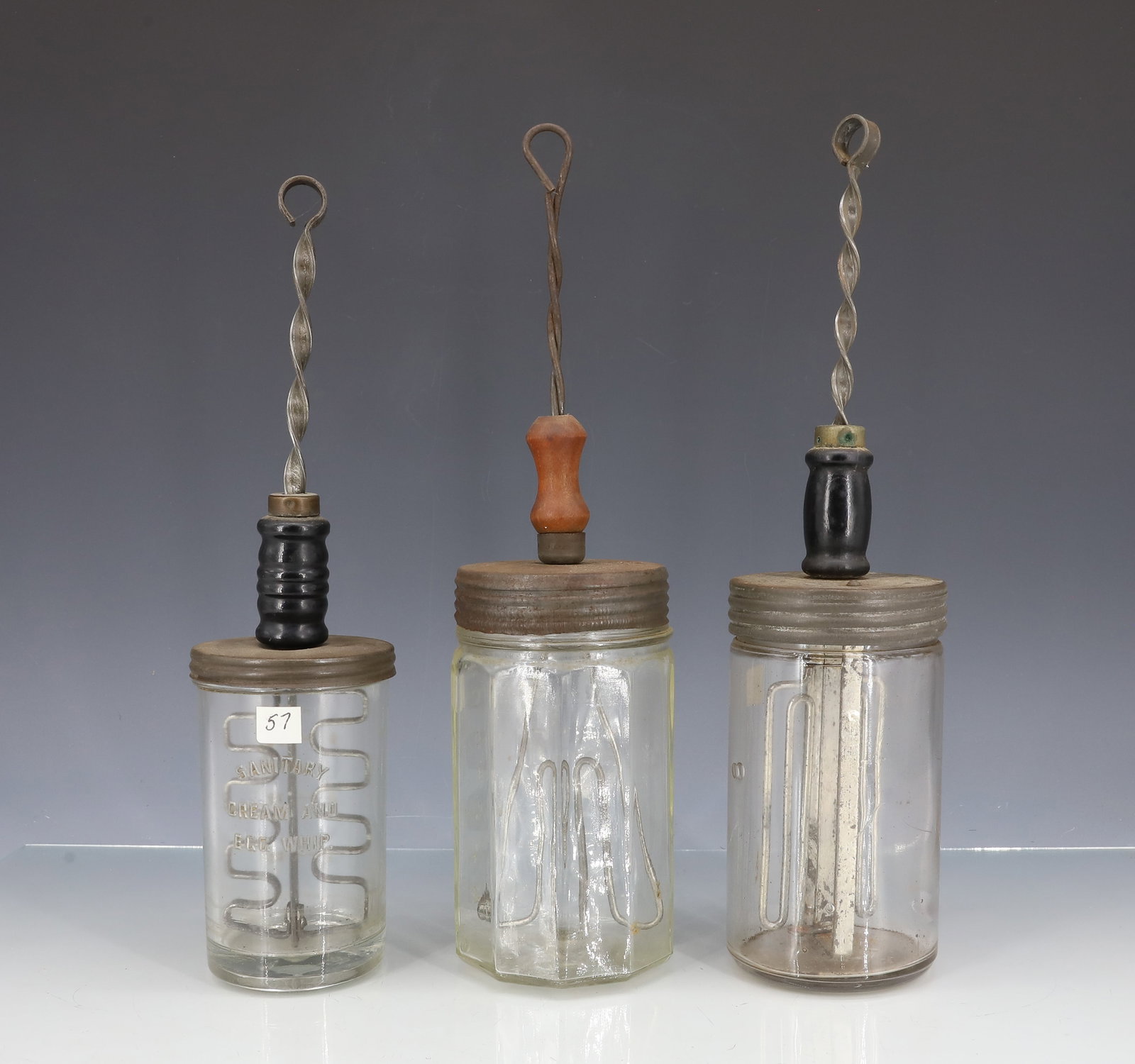(3) GLASS KITCHEN MIXERS (1 of 3)