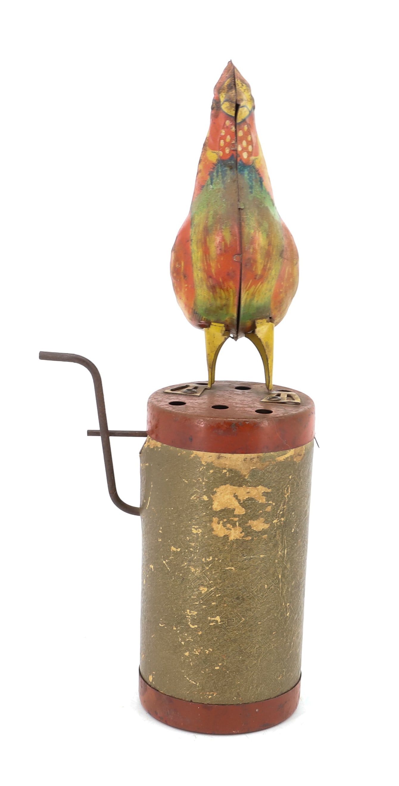 TIN LITHO ROOSTER NOISEMAKER - 2
