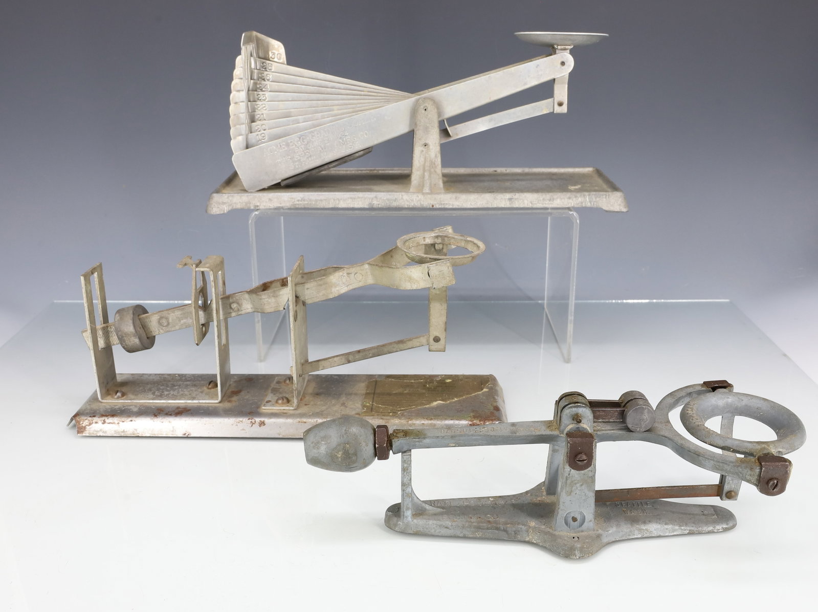 (3) VINTAGE EGG SCALES (1 of 6)