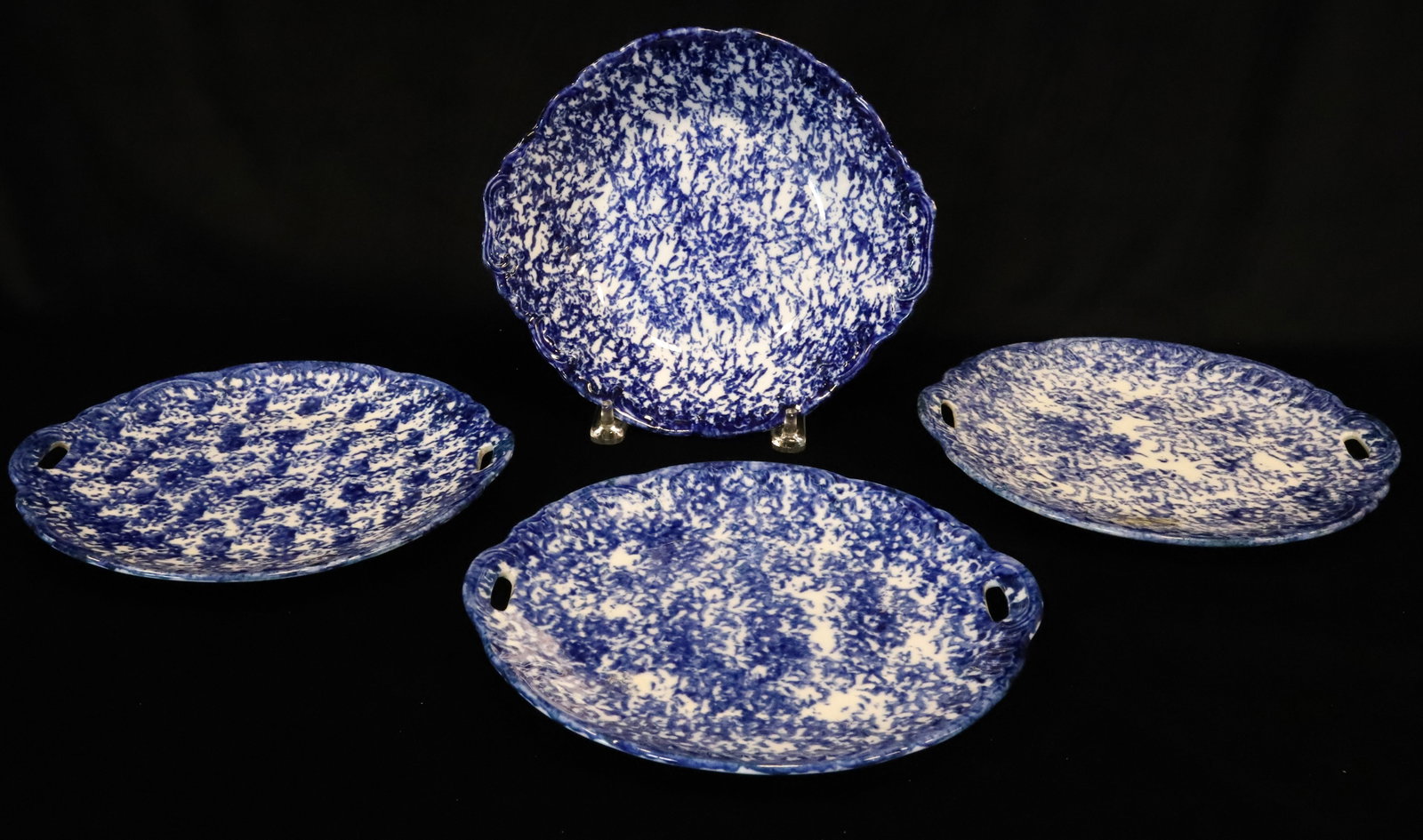 (4) SPONGEWARE PLATES / BOWL (1 of 5)