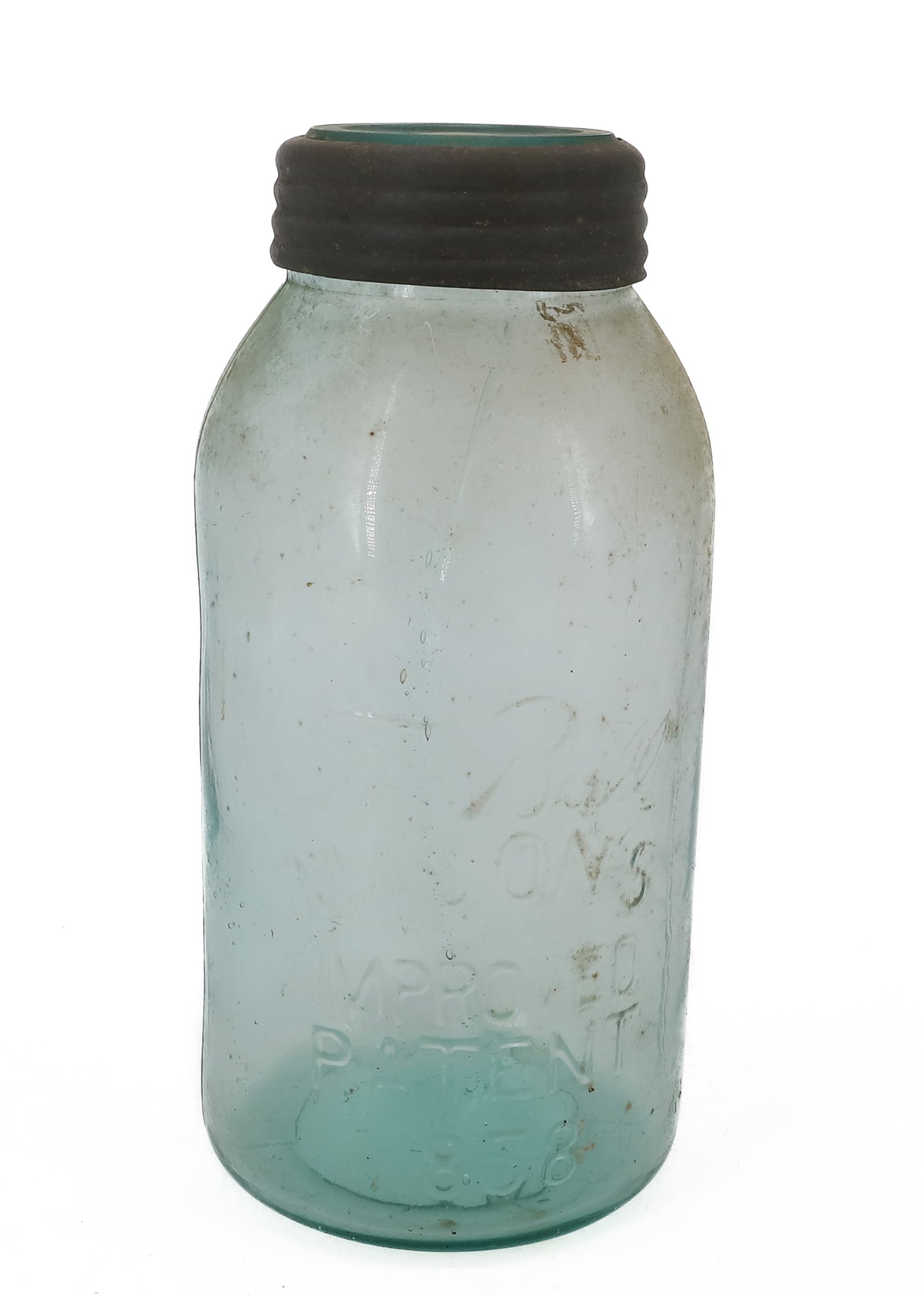 (3) QUART FRUIT JARS - 6