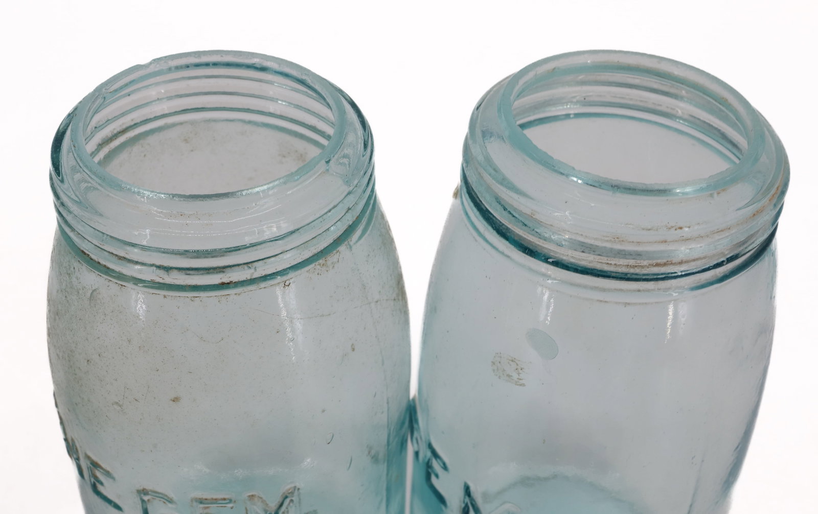 (3) GEM FRUIT JARS - 4