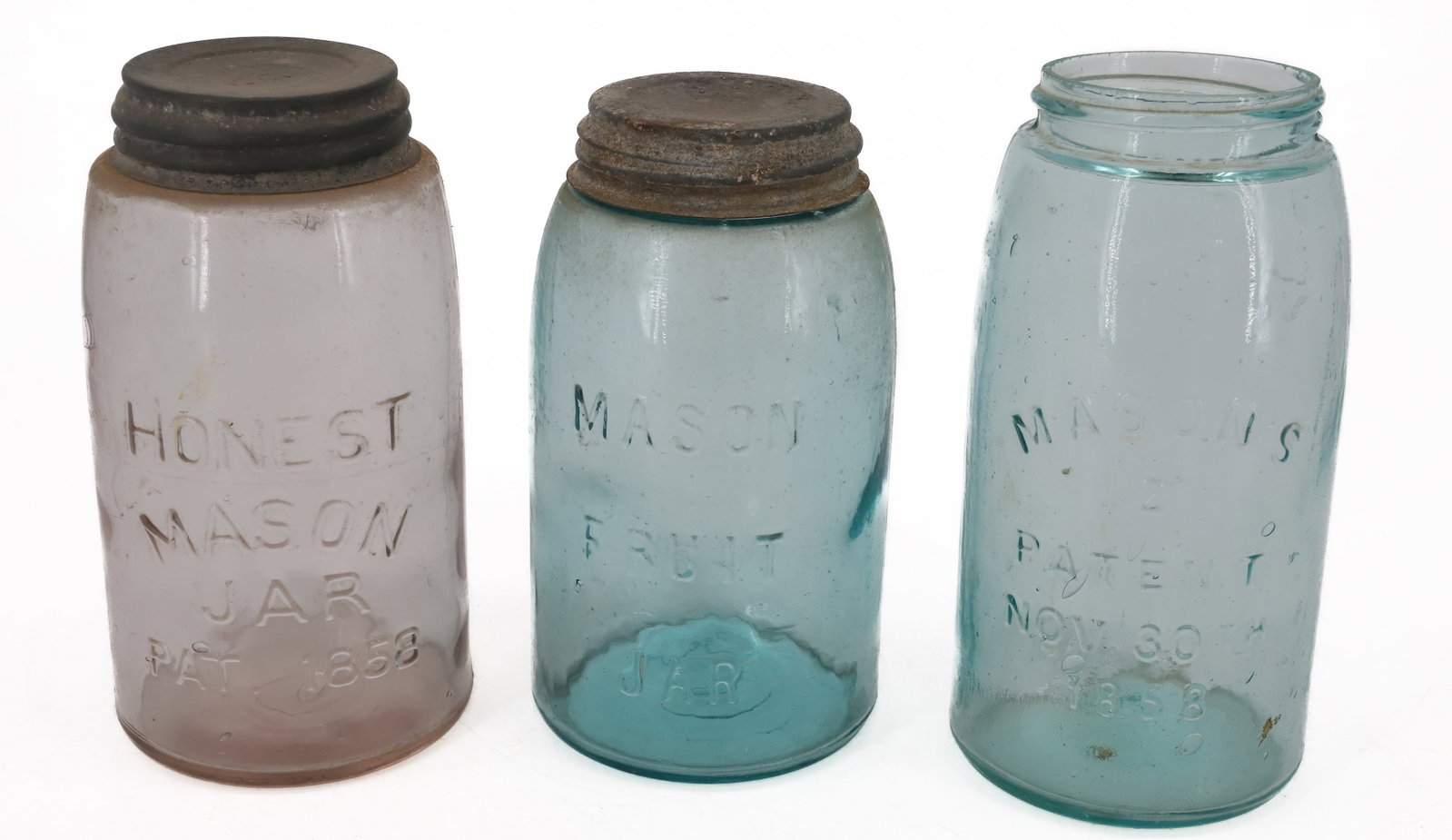 (3) MASON'S FRUIT JARS (1 of 7)