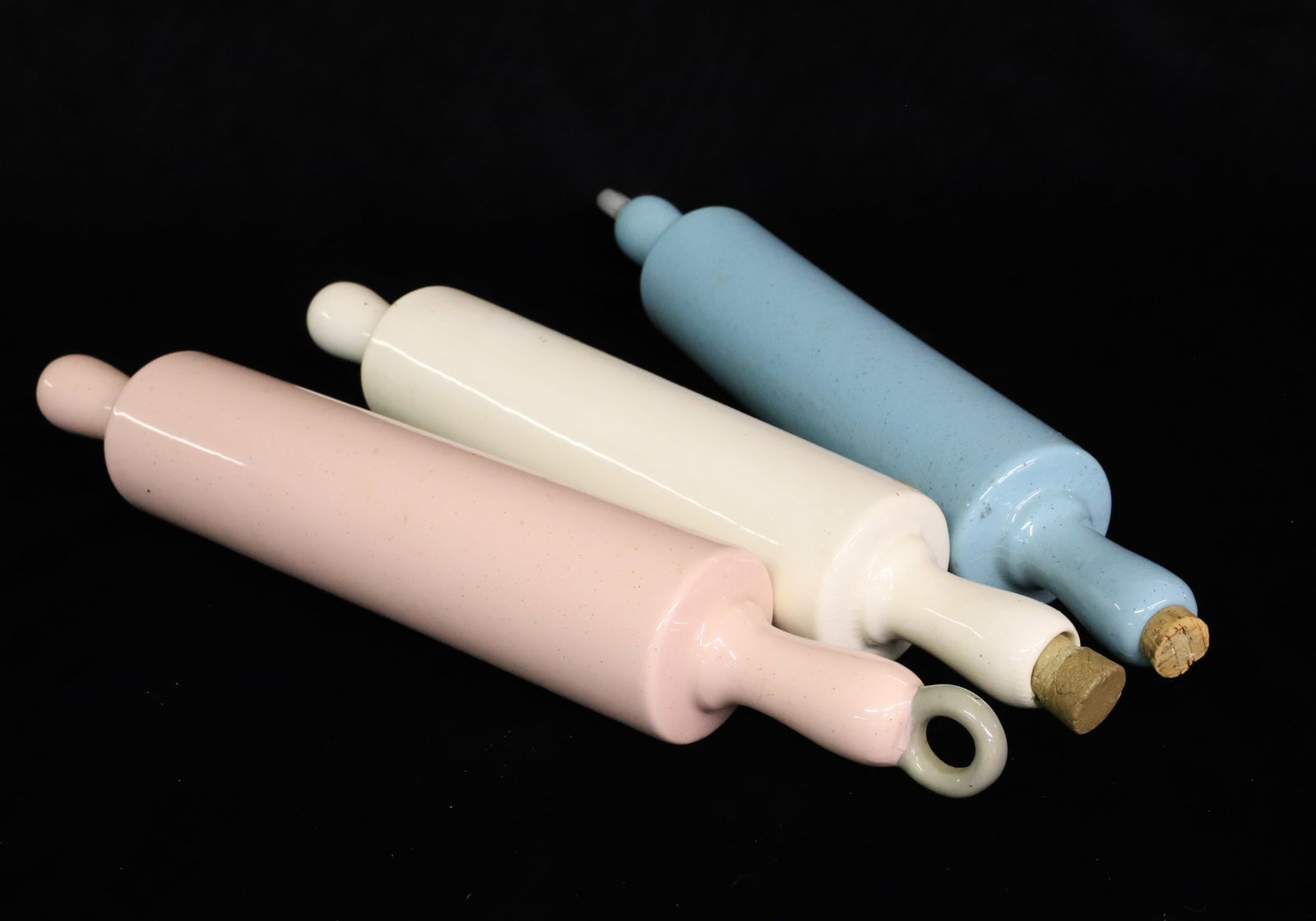 (3) CERAMIC ROLLING PINS - 2