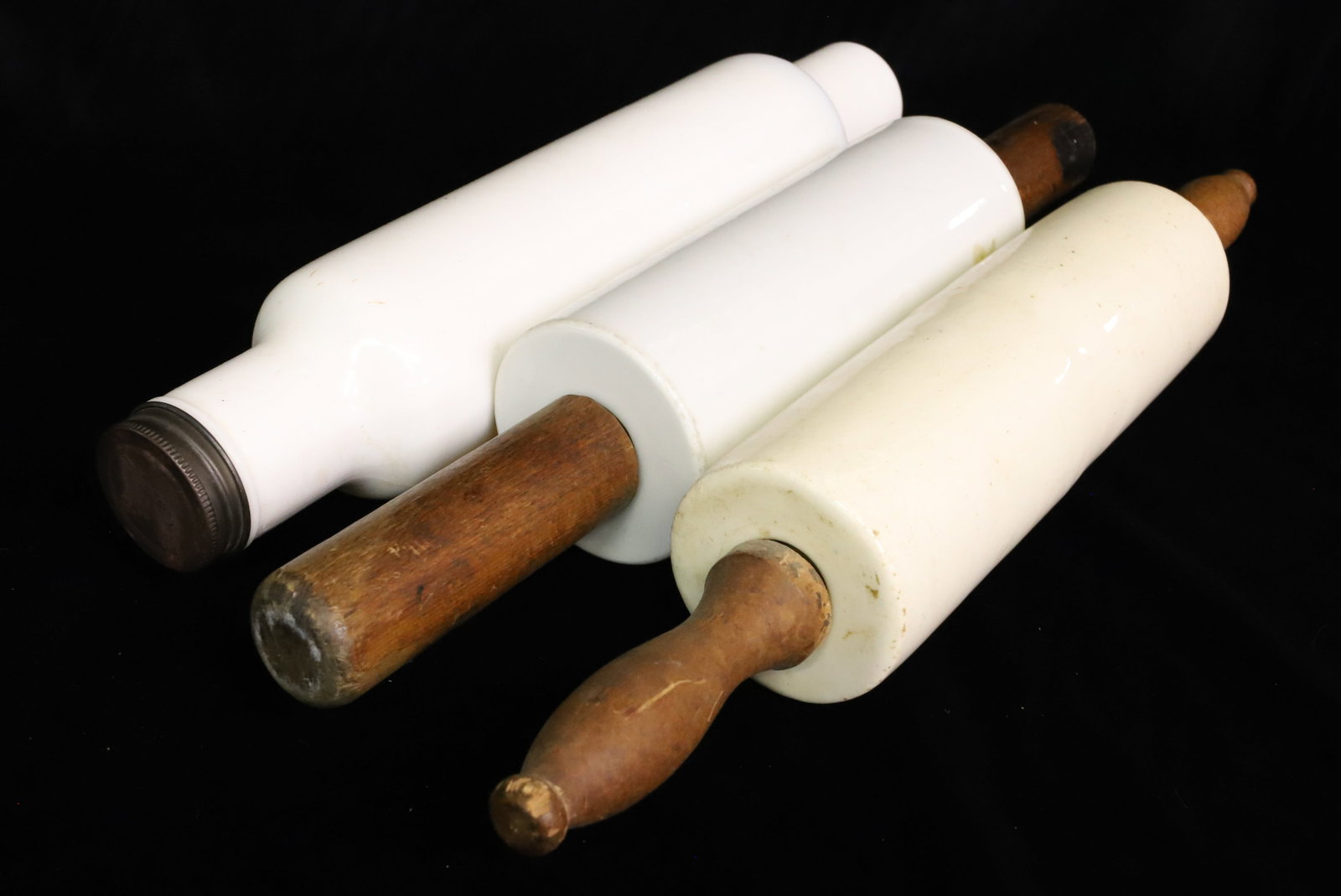 POTTERY AND GLASS ROLLING PINS - 3