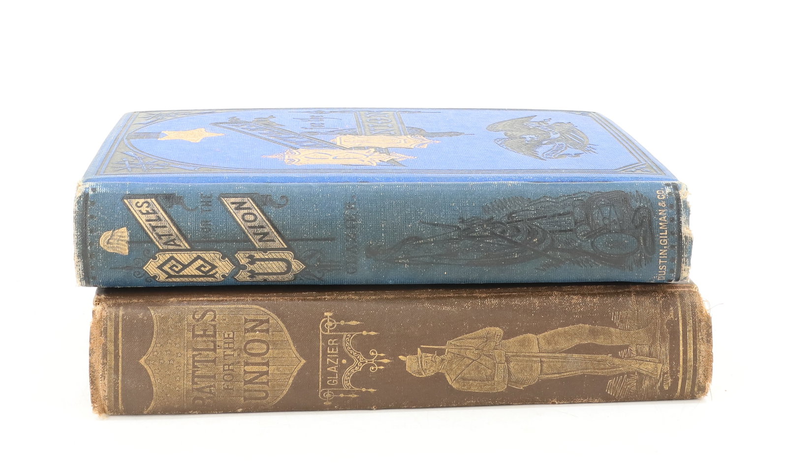 (2) "BATTLES FOR THE UNION" CIVIL WAR BOOKS (1 of 7)