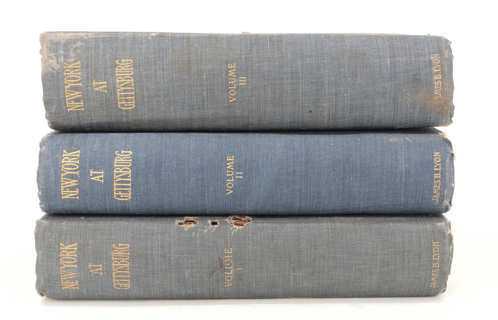 NEW YORK AT GETTYSBURG, THREE VOLUMES (1 of 4)