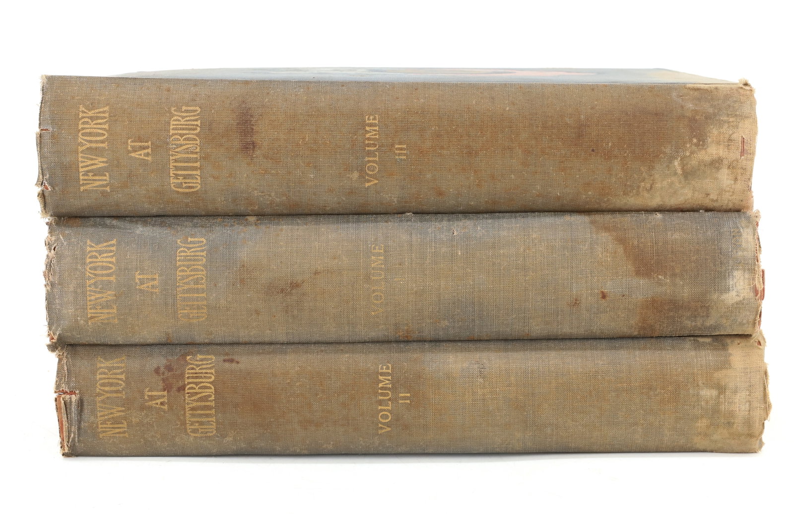 NEW YORK AT GETTYSBURG, THREE VOLUMES (1 of 6)