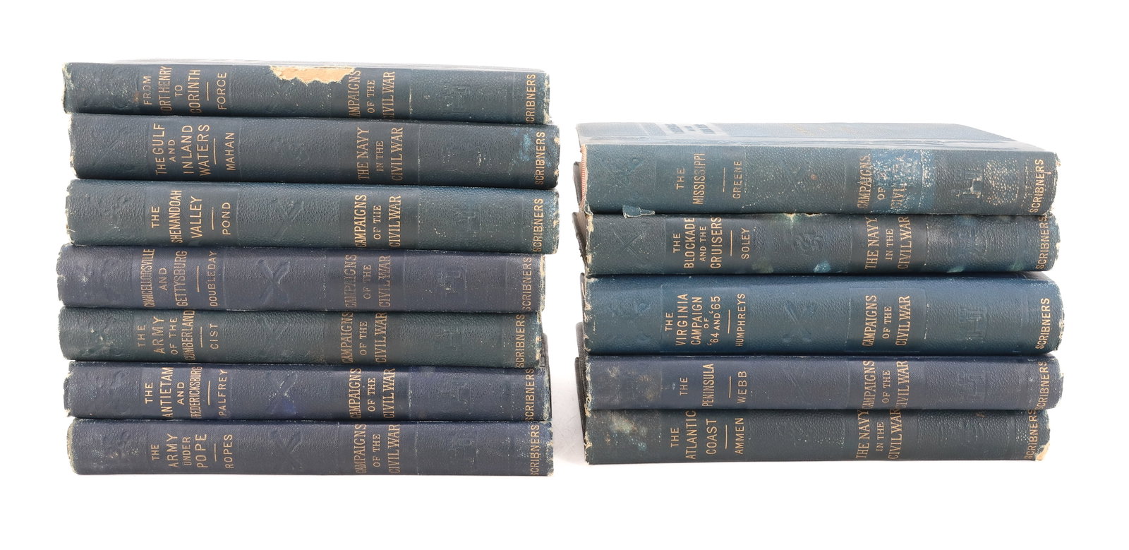 (12) VOLUMES "CAMPAIGNS OF THE CIVIL WAR" (1 of 5)