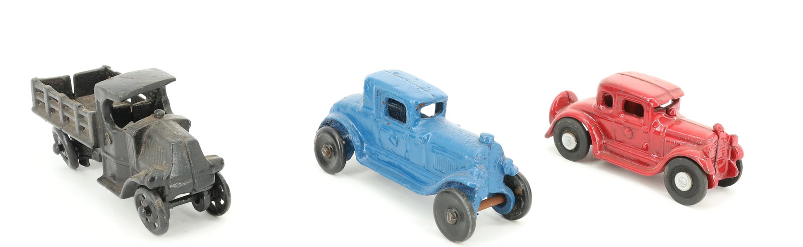 (3) CAST IRON TOY CARS/TRUCK (1 of 3)